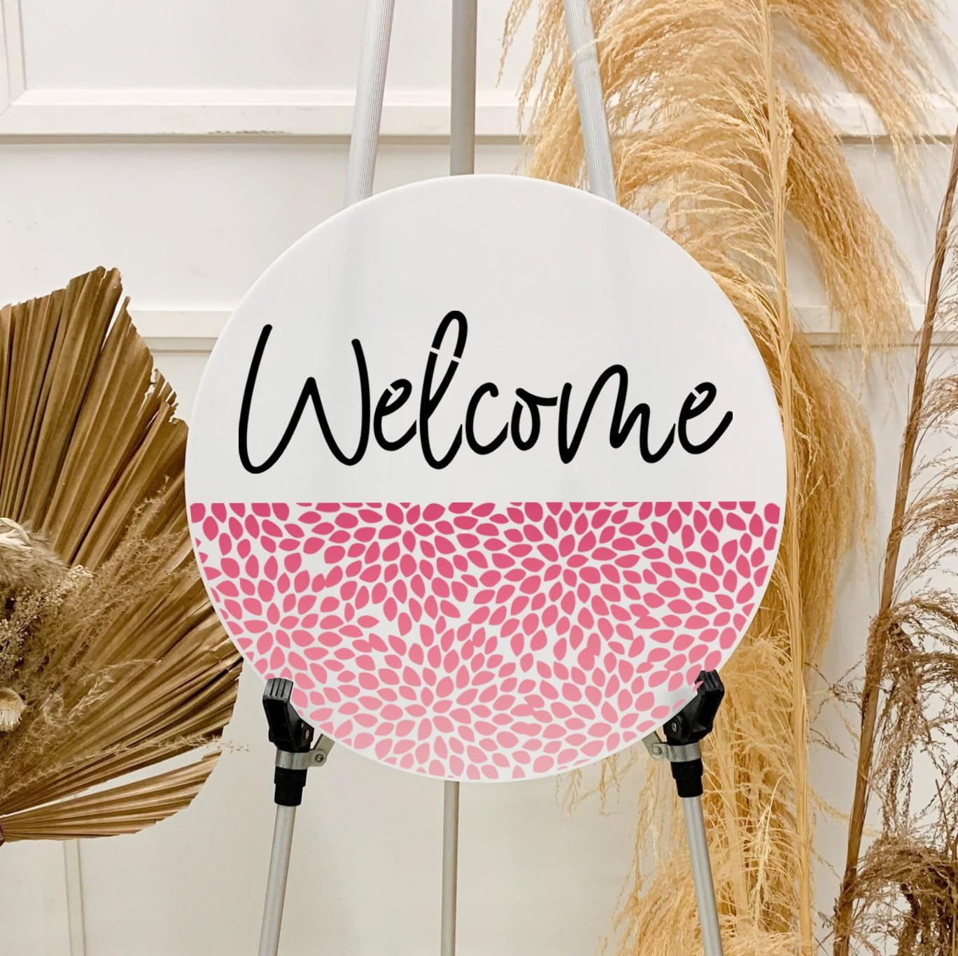 Welcome Stencils for Painting on Wood 12” Welcome Stencil for Wood Sign Doormats Half Round Hello Stencils for Wood Sign Door Mat Fabrics