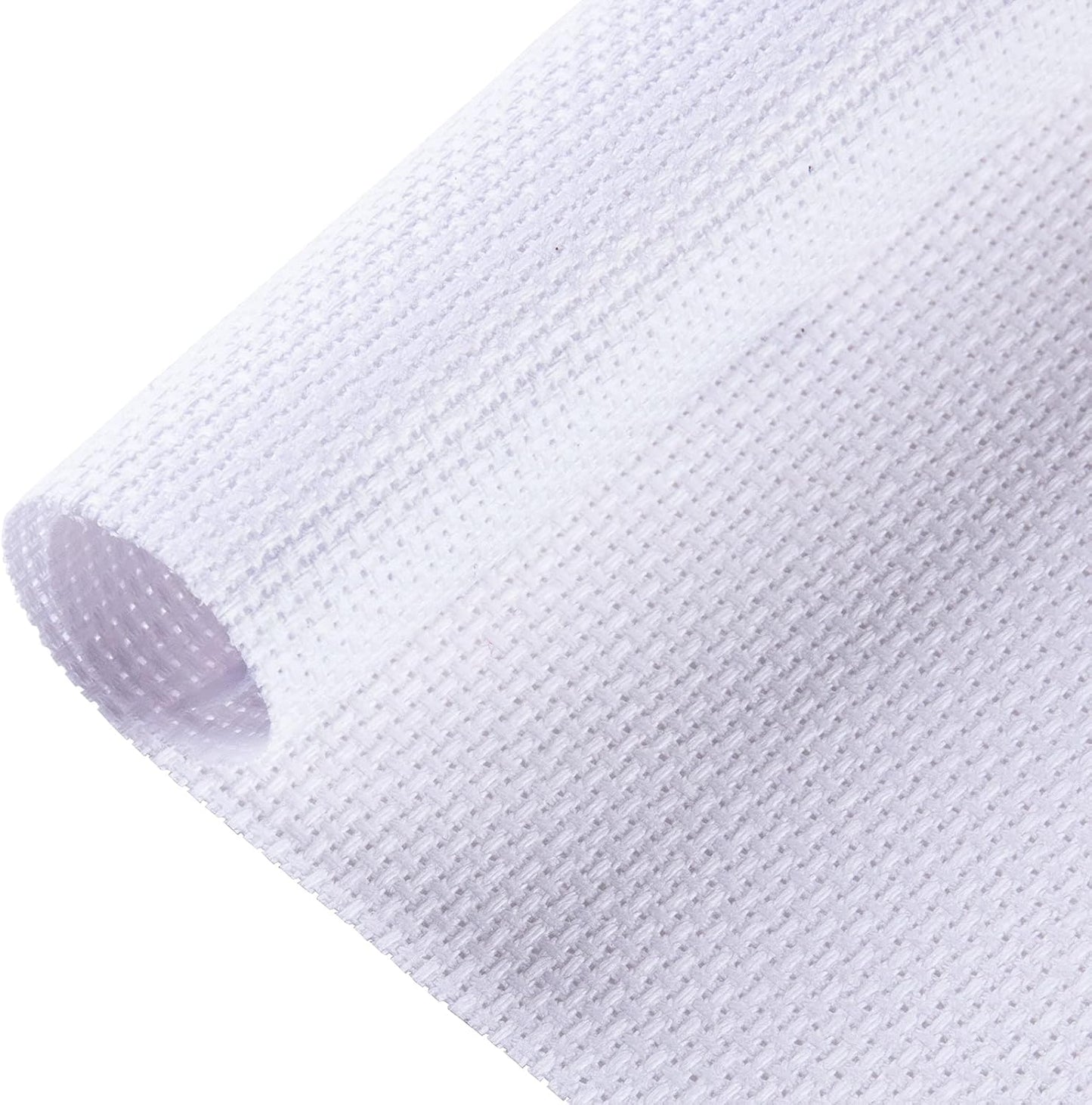 Aida Cloth Big Size 16 Count, White Cross Stitch Fabric, 39 inch by 60 inch