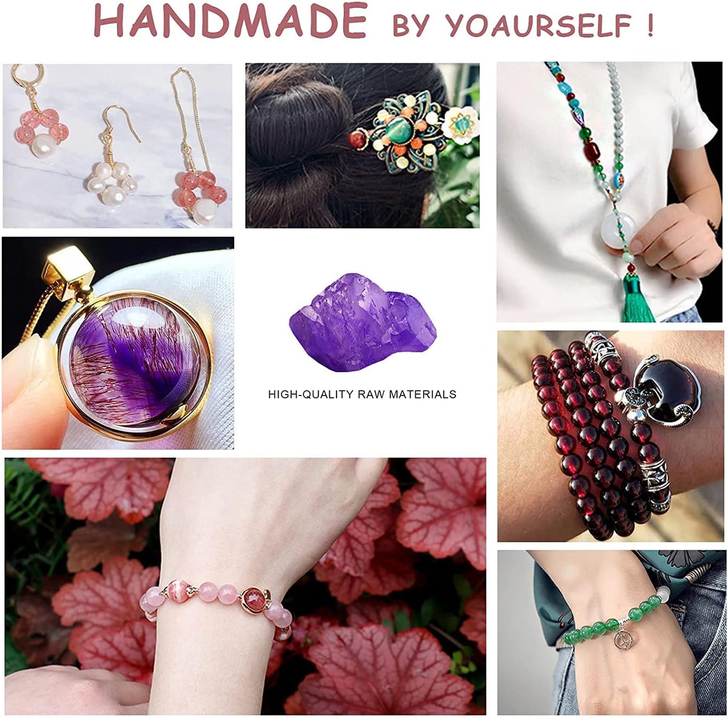 60PCS 6MM Hawk Eye Stone Beads Energy Healing Beads for DIY Jewelry Bracelet Necklace Making for Jewelry Making 15Inch