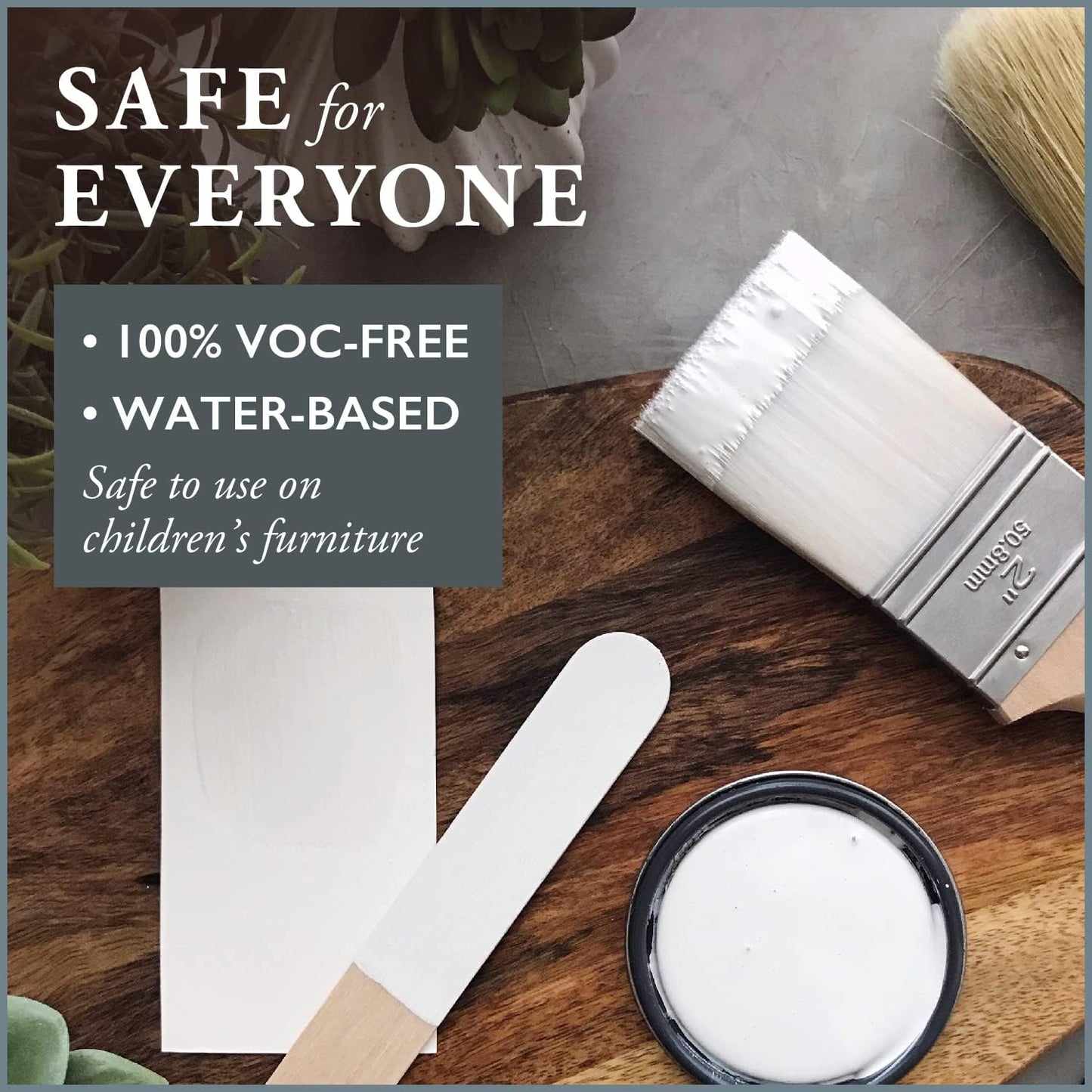 Amy Howard Home - One Step Paint - Weybridge White 32 oz Quart - Eco-Friendly, All in one Chalky Finish Paint Durable Cabinet, Furniture, Home Decor, Crafts and more. Built in Primer and Top Coat. No