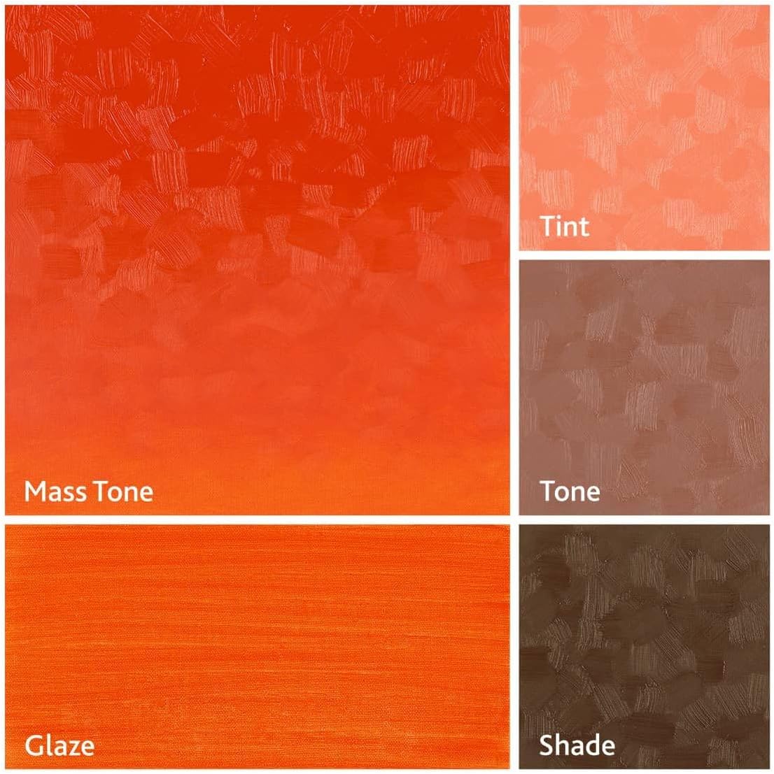 Tusc & Pine Artist Oil Paint - Permanent Orange Deep, 150 ml, Non-Yellowing, Rich & Creamy Consistency, Maximum Pigment Load, Small Batch Milled Oil Paints Made in the USA for Professional Artists