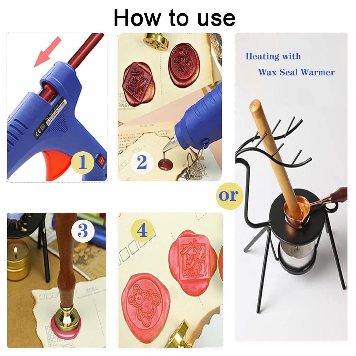 20PCS Mini Glue Gun Wax Seal Sticks for Wax Seal Stamp, Sealing Wax Sticks for Wedding Invitations, Cards, Envelopes (Greenish Gold)