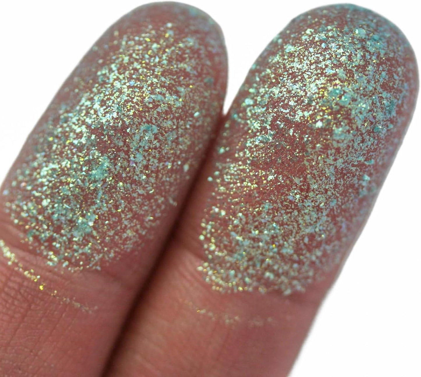 Premium Diamond Mica Powder Pigment- for Epoxy, Resin, Soap, Paint, Woodworking, Acrylic Pouring, Bath Bombs, Fishing Lures - DIY Arts and Crafts Additive (Diamond Turquoise Green)