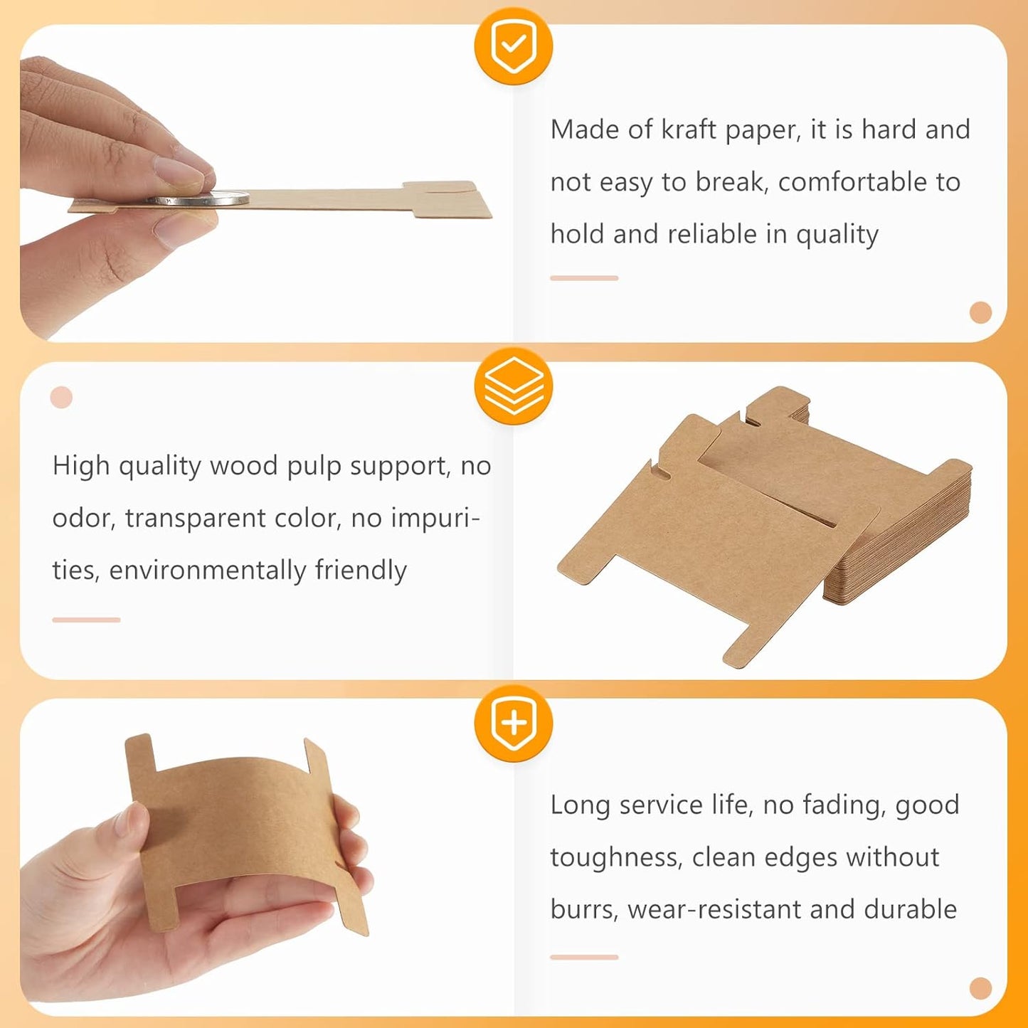 200 Pcs Ribbon Organizer Set Cardboard Ribbon Spools Embroidery Floss Holder Organizer Embroidery Thread Holder Empty Cardboard Yarn Bobbin for Cross Stitch Craft DIY Sewing