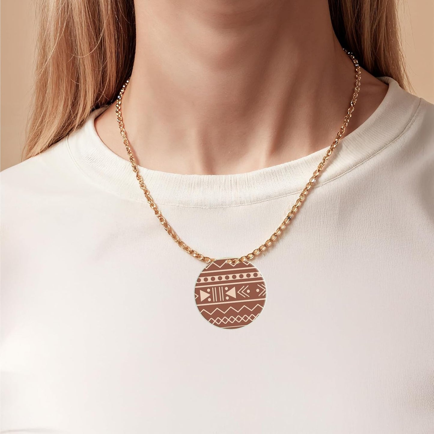 CHGCRAFT Tribal Elements Style Polymer Clay Texture Sheets Aztec Pattern Silicone Texture Stamp Clay Texture Mat Modeling Pattern Pad Sheets for Jewelry and Earrings Tools, 5.5x5.5 inch