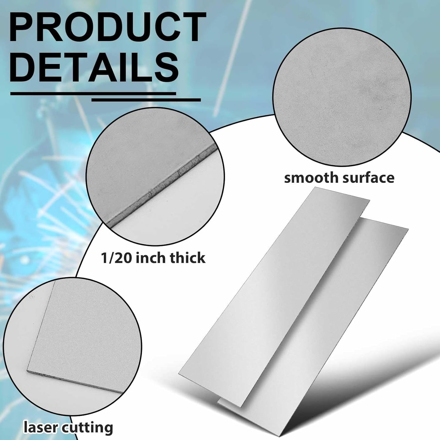 1 pcs 16 Gauge 12 x 48 inch Metal Steel Sheet Steel Plate Mild Carbon Cold Rolled Square Weldable Metal Panels for Outside Industrial DIY Use Projects Weld Accessories