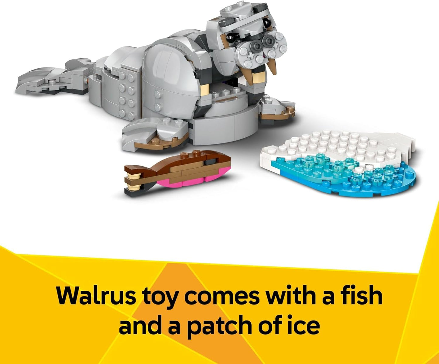 LEGO Creator 3 in 1 Wild Animals: Majestic Rhino with Birds Pretend Play Toy for Kids - Safari Toy Building Set for Girls & Boys, Ages 9+ - Build 3 Animals in 1 Kit - Gift for Birthdays - 31171