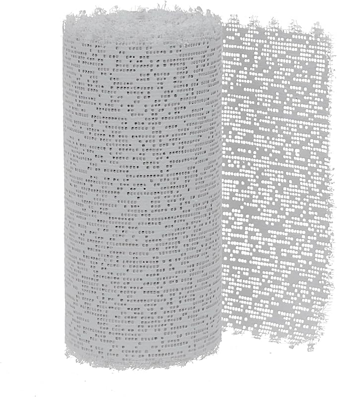 ZIIYAN Plaster Cloth Rolls for Hobby Crafts, 6” x 180” Plaster Gauze Bandages for Paper Mache Paste Sculptures, Belly Casting, Mask Making, Body Molds and Arts Projects