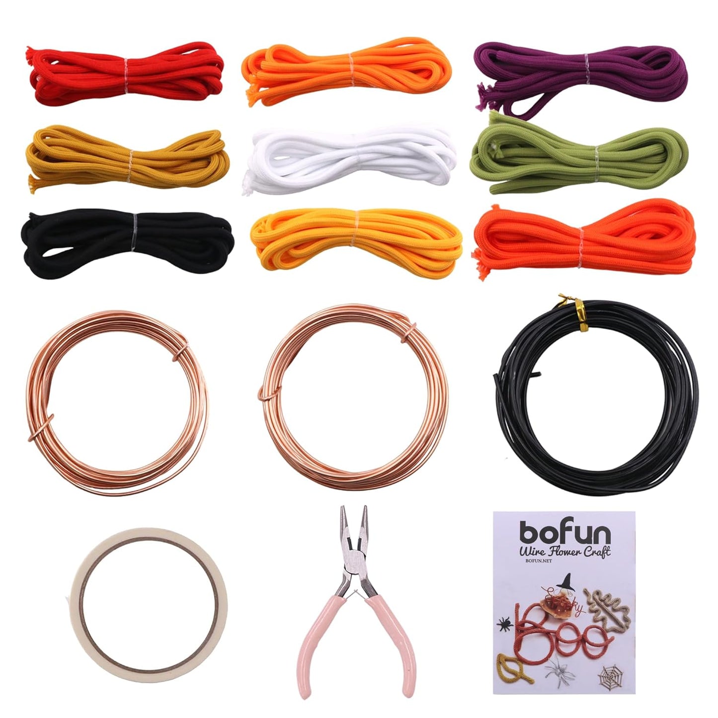 Wire Craft Kit for Adults, Teens Halloween DIY Wire Art Crafts Set for Home Gatherings, Birthday Party Group, Holiday Parties, Women Birthday, Mother's Day Gifts, Handmade Home Decor (Halloween)