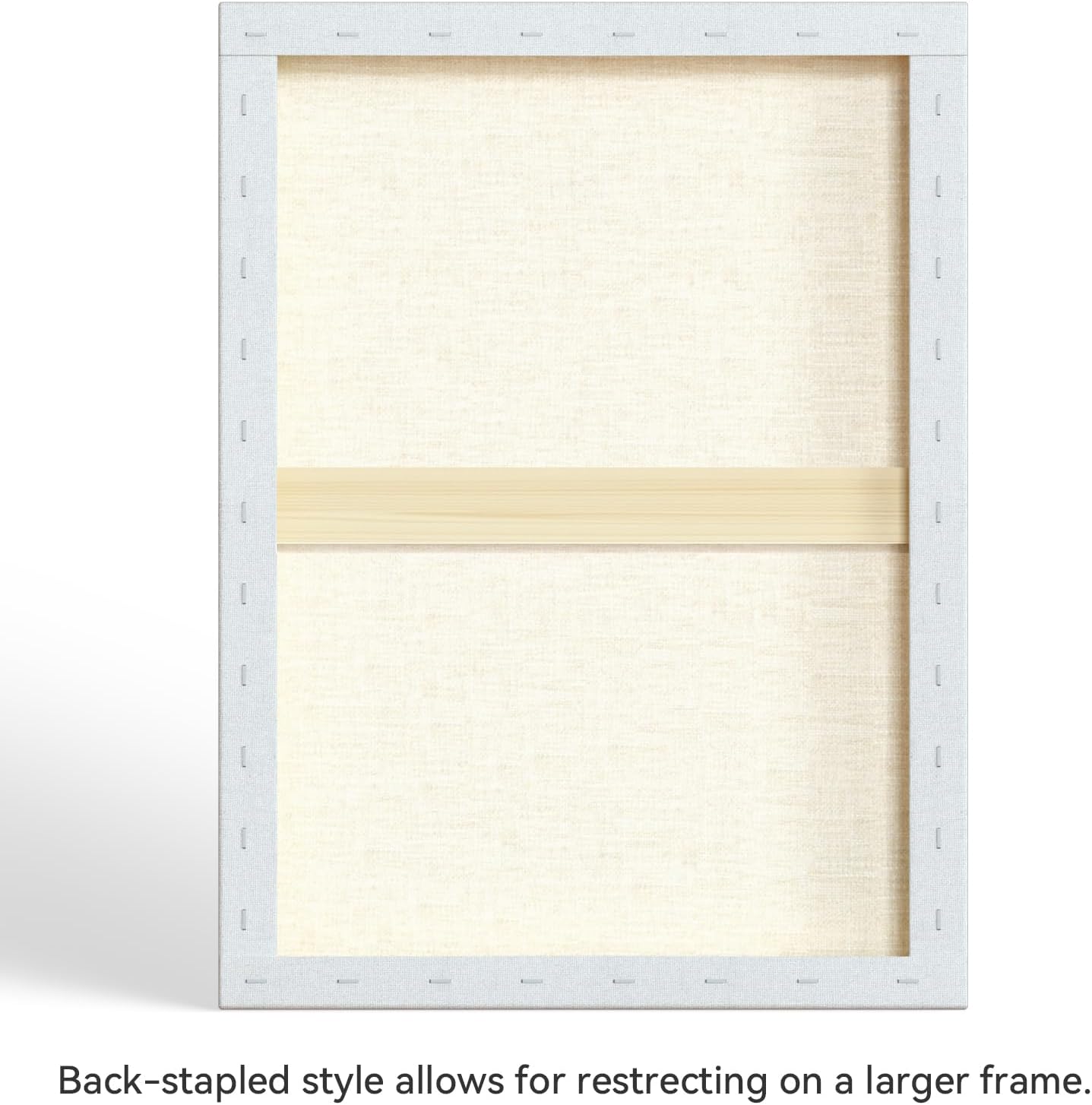 PHOENIX 18x24 Inch 4 Pack Artist Canvas - Large Stretched Canvases for Painting - 3/4 Inch Profile, 100% Cotton 11 Oz. Gesso Primed White Blank Professional Canvas Oil & Acrylic Paints