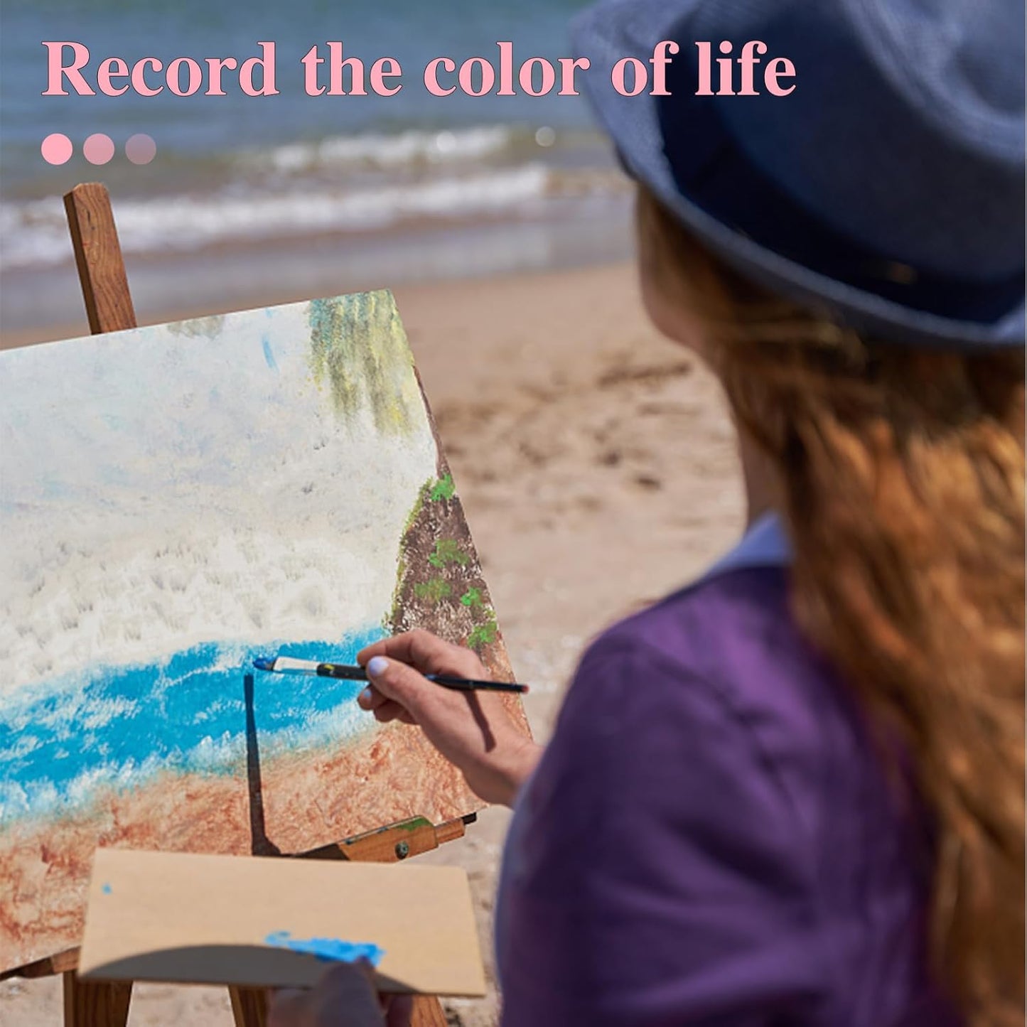 ESRICH Canvases for Painting 8x10In,14 Pack Blank Canvas Boards Bulk - Cotton Art Canvas for Oil, Acrylic & Watercolor Painting.