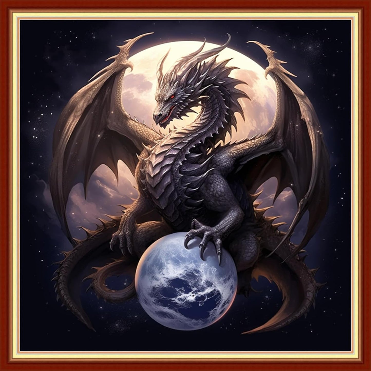 DMCVIVR Stamped Cross Stitch Kits for Adults Beginners Embroidery Kits 11CT Needlepoint Kits Cross Stitch Patterns Embroidery Patterns& (Handicrafts40)