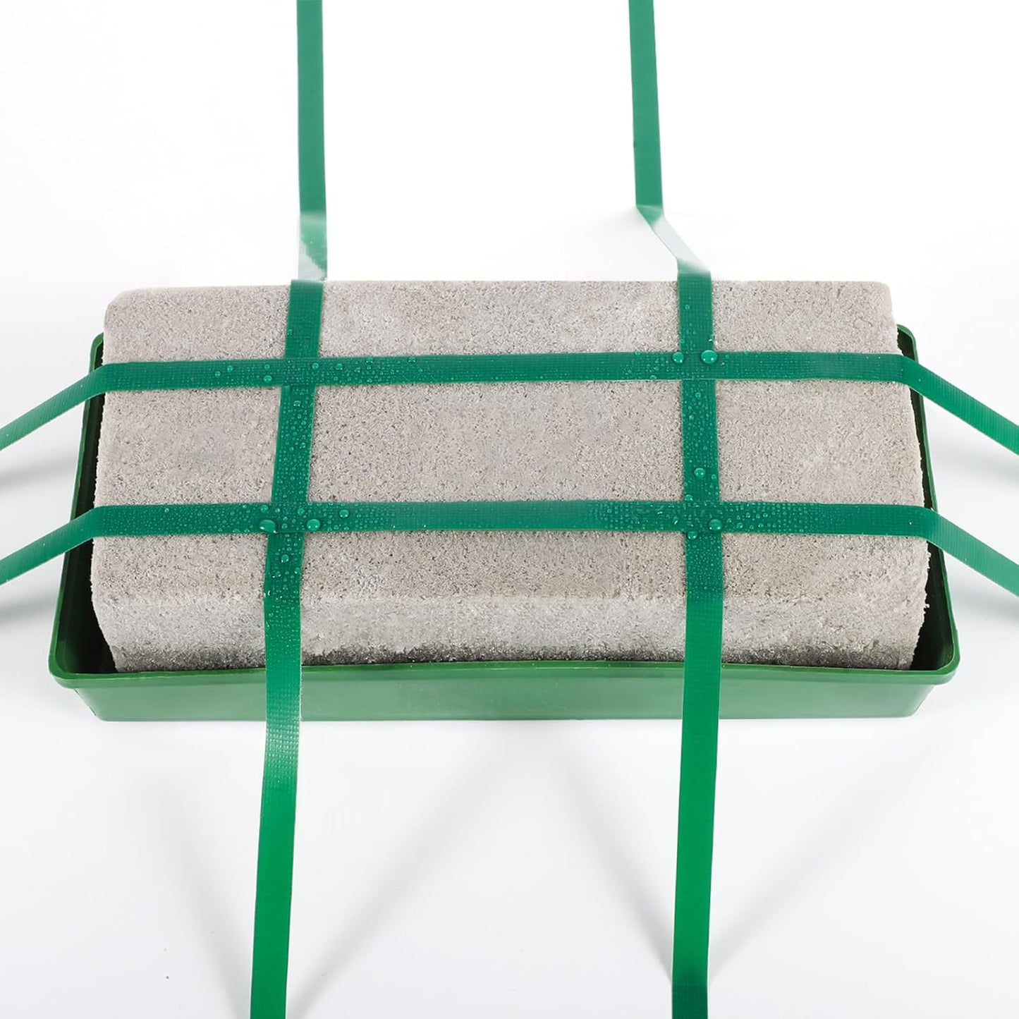 Prudiut 3 Roll Green Floral Tape Waterproof Florist Tape, 1/2" Wide Flower Wrap Tape Floral Tape for Fresh Flower Bouquet Wrap Flower Arrangements Crafts (100Ft/33Yd)