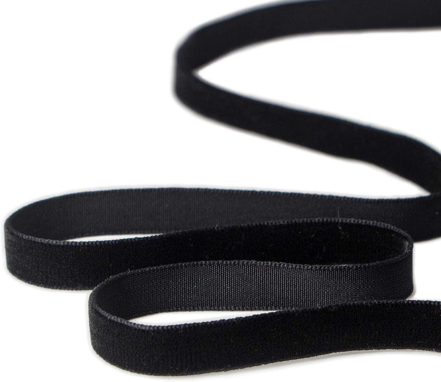 Ribbli Polyester Black Velvet Ribbon,3/8 Inch,10-Yard Spool,Use for Choker,Gift Wrapping,Floral Bouquets, Boutonnieres