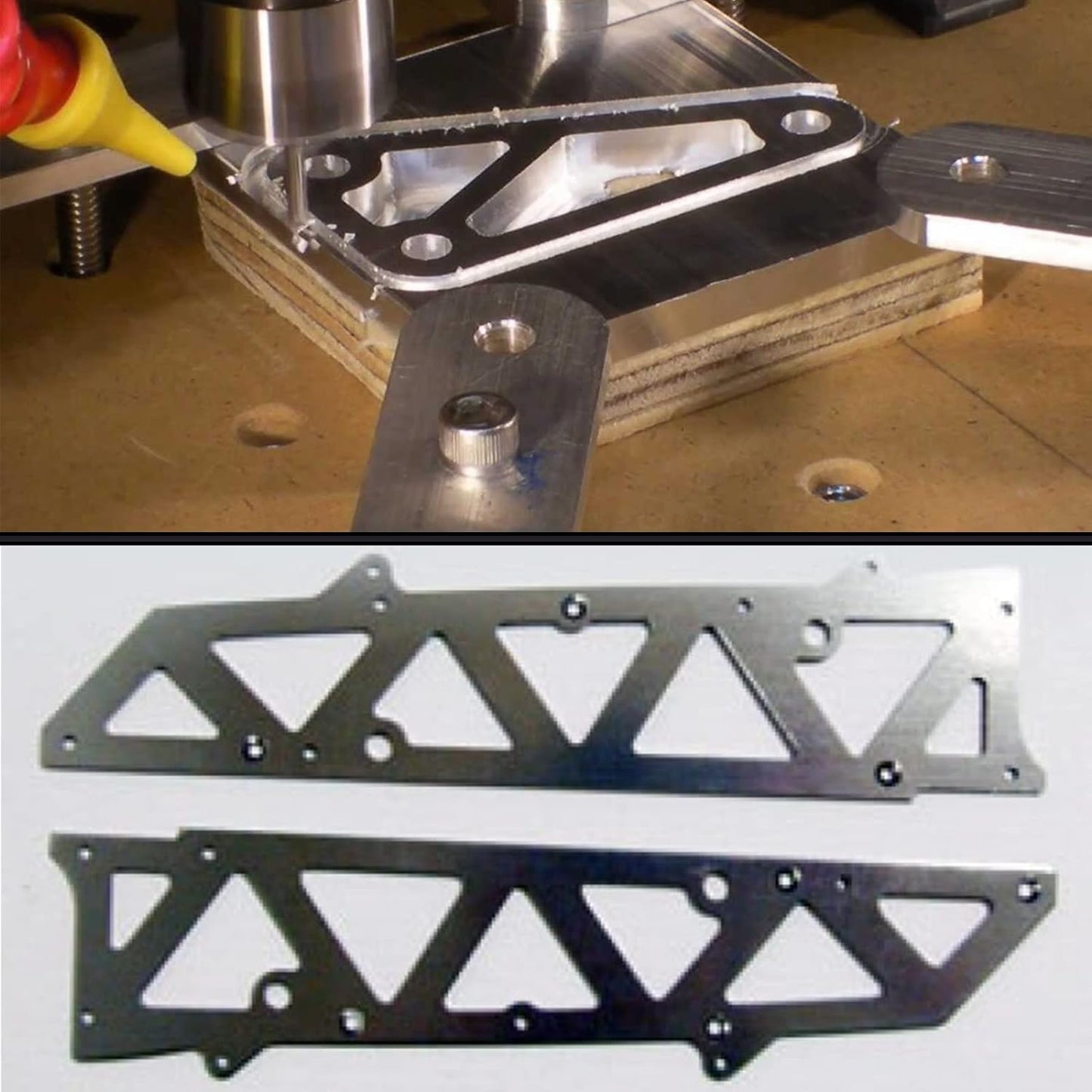 2Pack 6061 T651 Aluminum Sheet Metal 8 x 16 x 1/16 (0.06”) Inch Flat Plain Aluminum Plate Covered with Protective Film, Heat Treatable Rectangle 1.5mm Aluminum Metal Plate for Crafting, Industrial