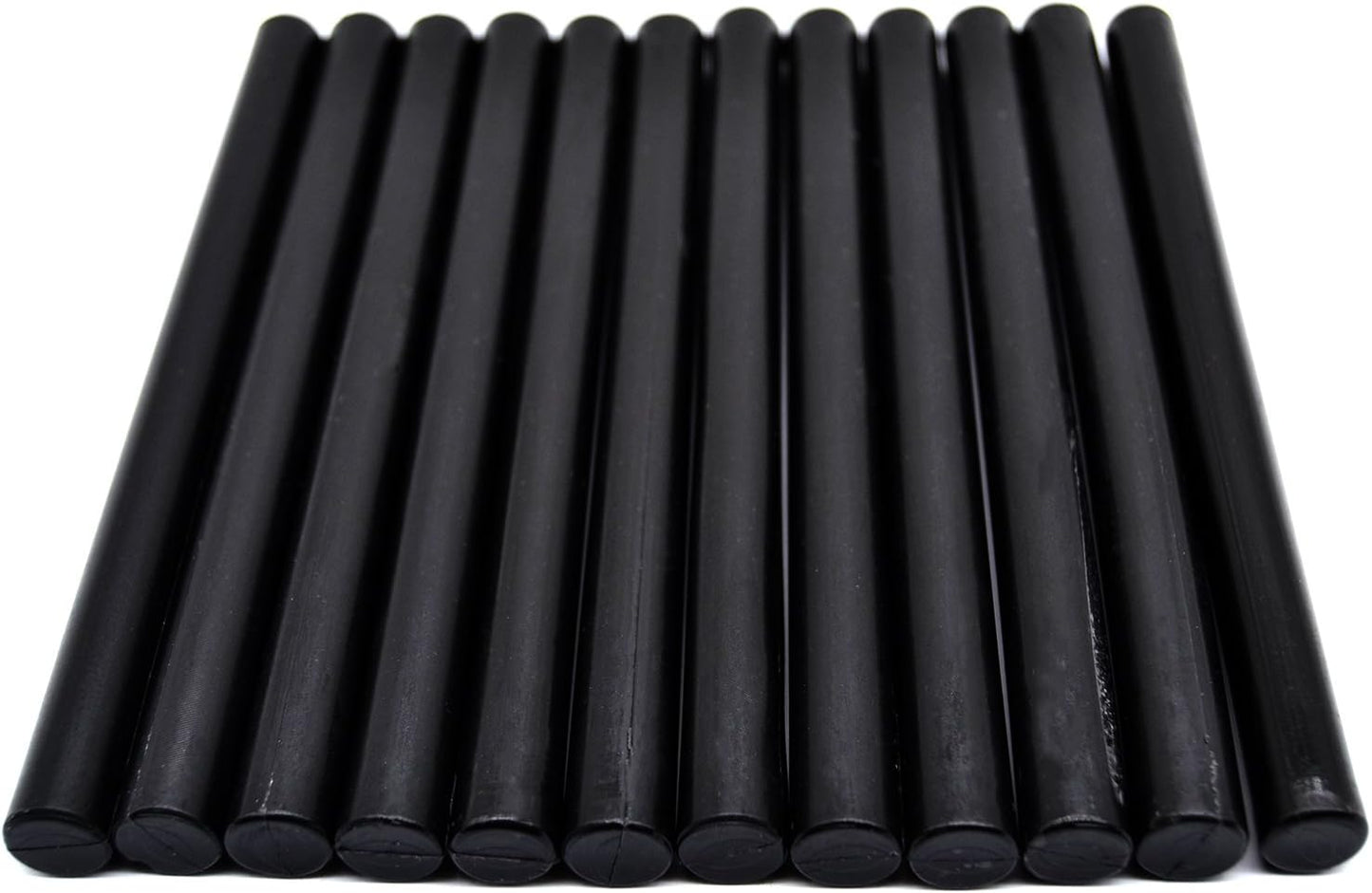 Black Large Sealing Wax Sticks for Hot Melting Glue Gun - Pack of 12 - Homemade Wax Seals for Thanks Card Envelope, Event Party Invitation, Hallowen Decors