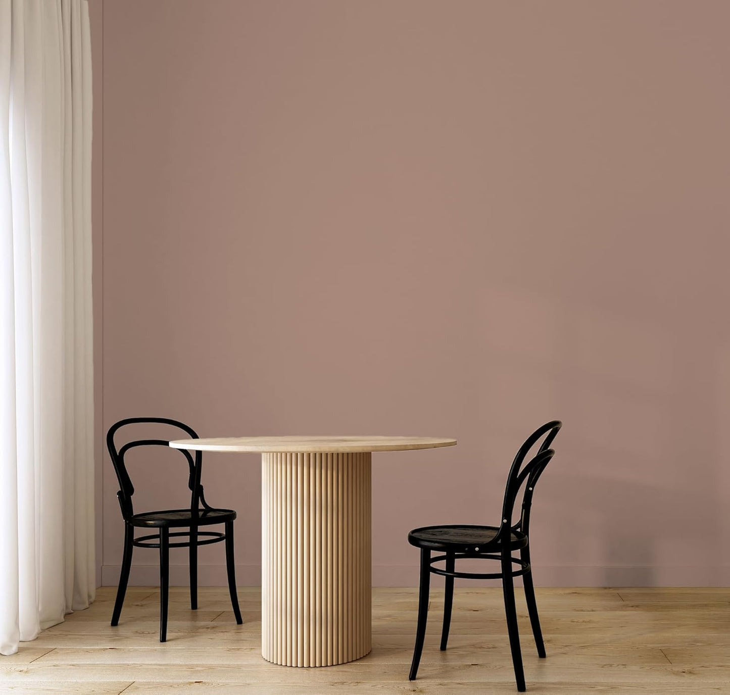 EVOLVE Paint & Primer: Environment-friendly, Low Sheen with One-coat Coverage for Interior & Exterior surfaces (Feather Brown, 1-Gallon)