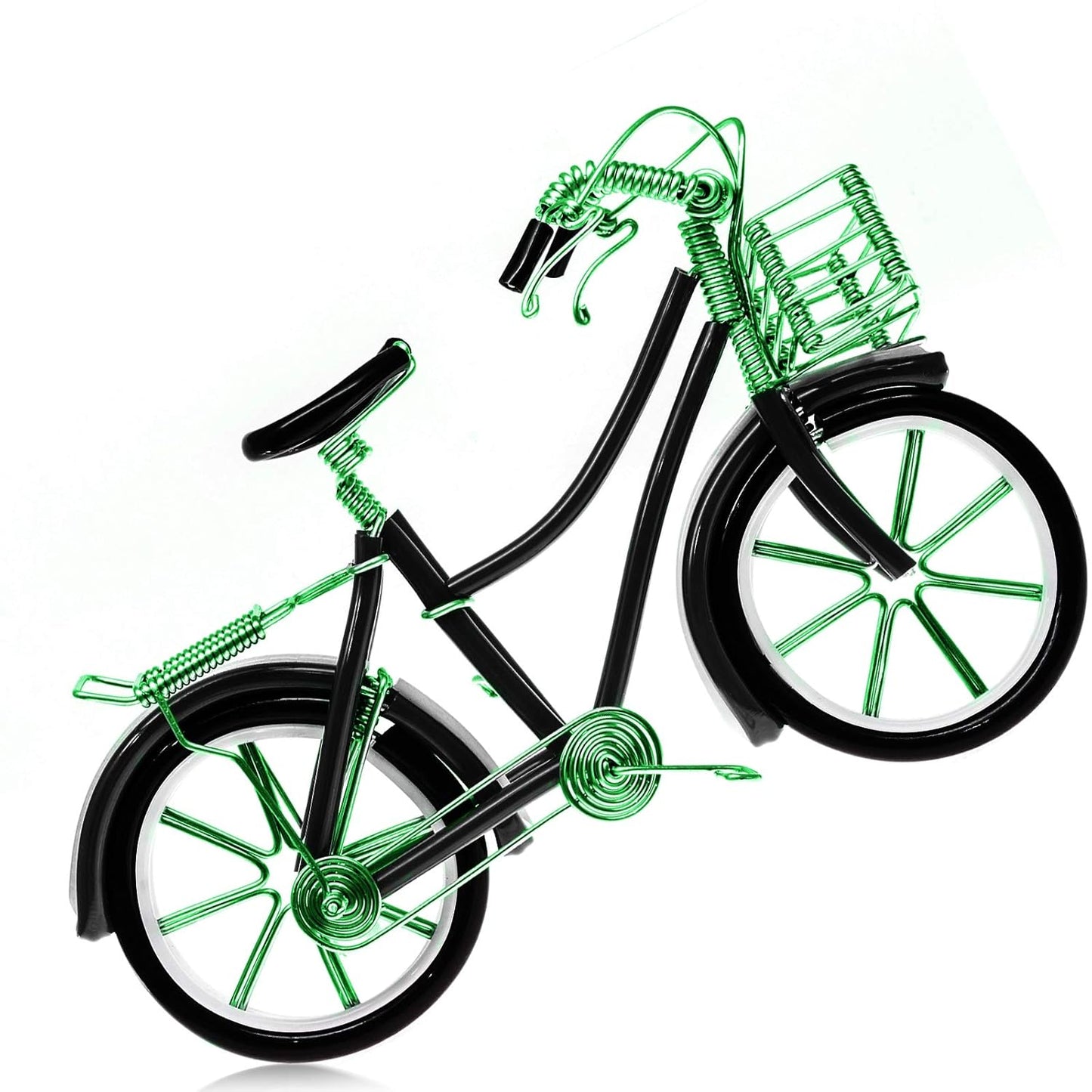 TecUnite Aluminum Craft Wire for Sculpting Armature Bendable Craft Wire for DIY Jewelry Making(Green, 10 M X 2 mm, 1 Roll)