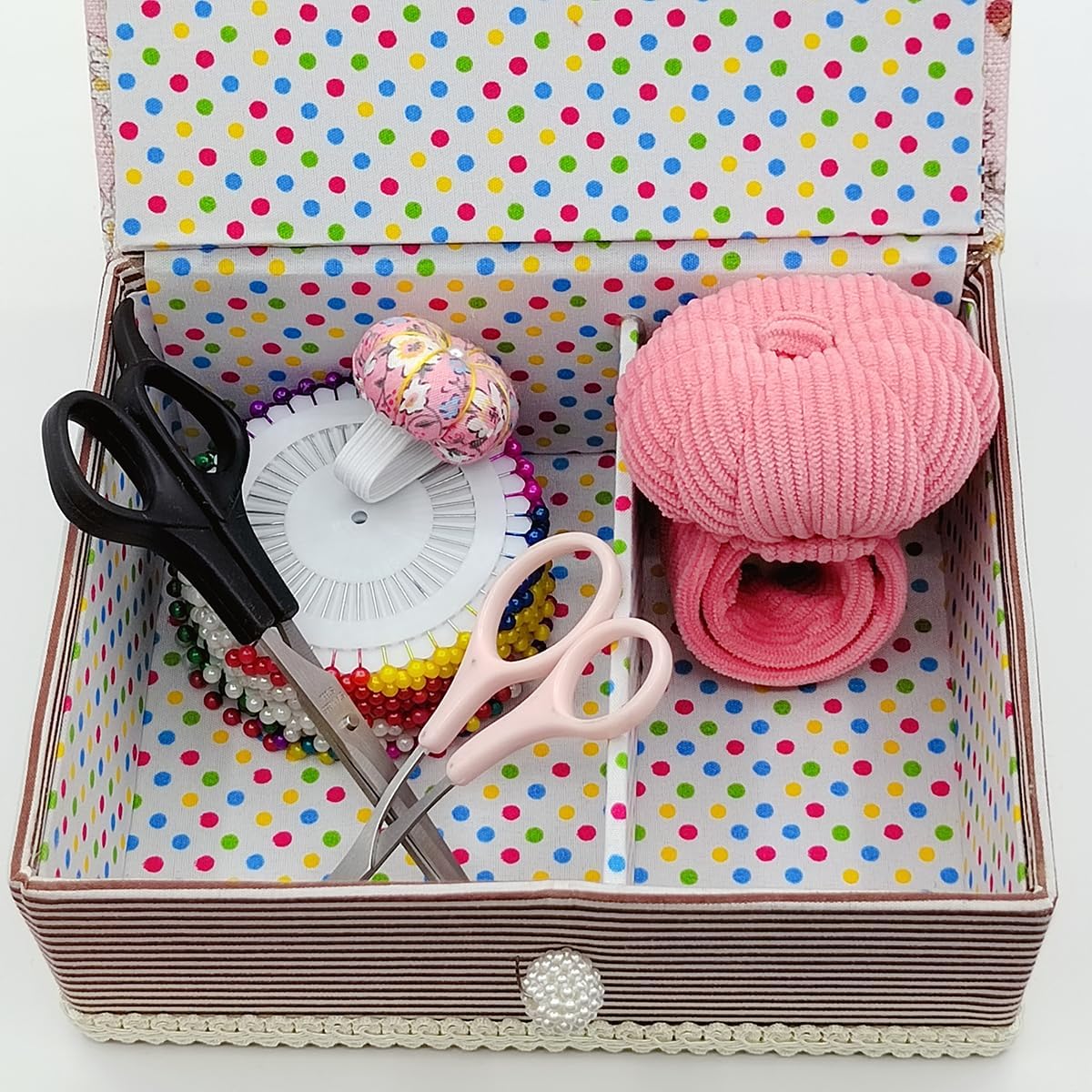 Elastic Wrist Pin Cushion Ring Pincushions Needlework DIY Handcraft Needles Holder for Sewing and Quilting with 1 Elastic Strap Finger Ring Pincushions Pumpkin Shaped