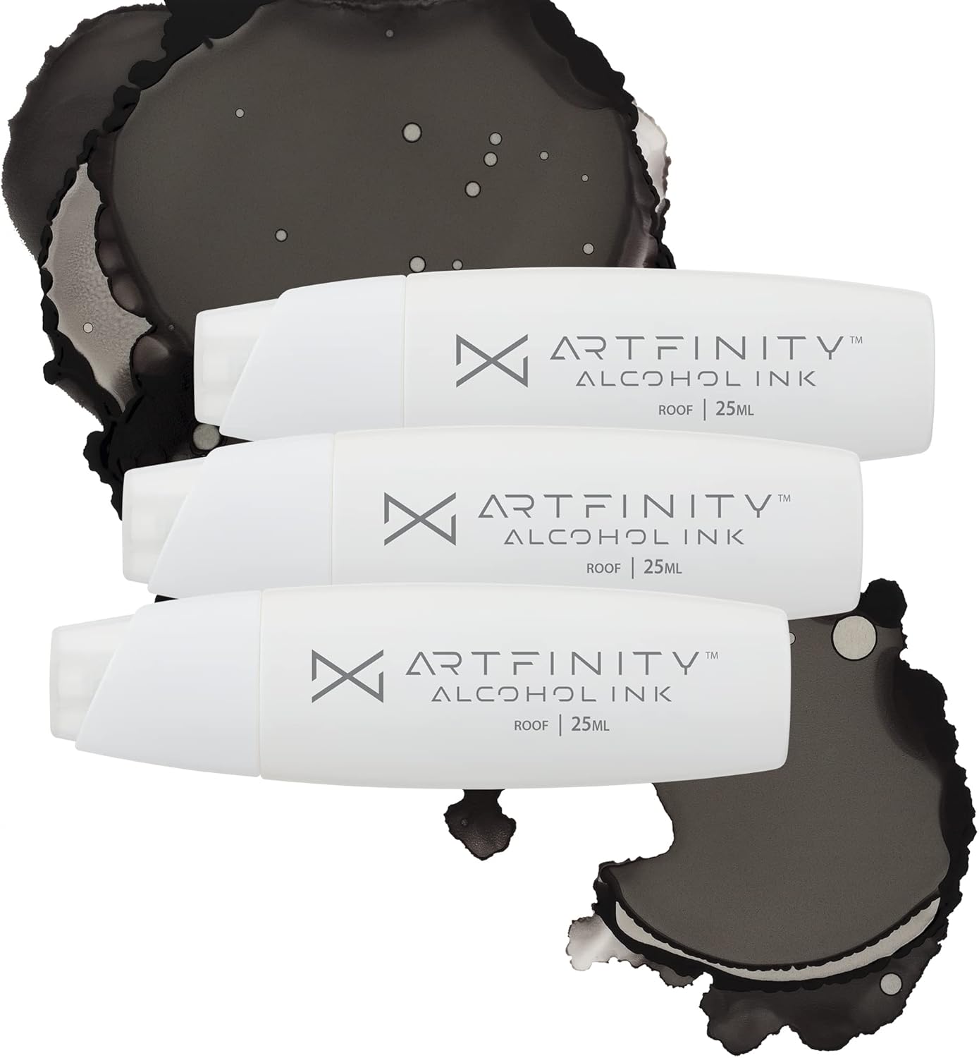 Artfinity Alcohol Inks 3 Pack - Vibrant, Professional, Dye-Based Alcohol Inks for Artfinity Alcohol Markers, Artists, Drawing, & More! - Roof G9-6