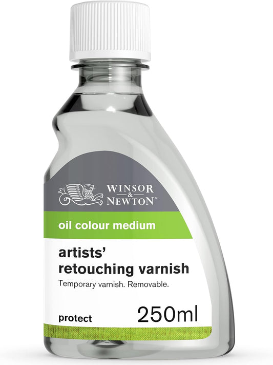 Winsor & Newton Professional Artists' Retouching Varnish, 250ml (8.4oz) Bottle