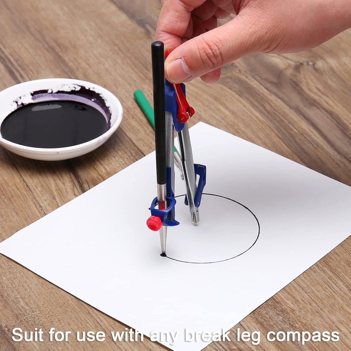 LOONENG Ruling Pen for Masking Fluid, Perfect Fine Line Drawing, Technical Cartography and Calligraphy, Suitable Use with Drawing Ink, Indian Ink Gouache