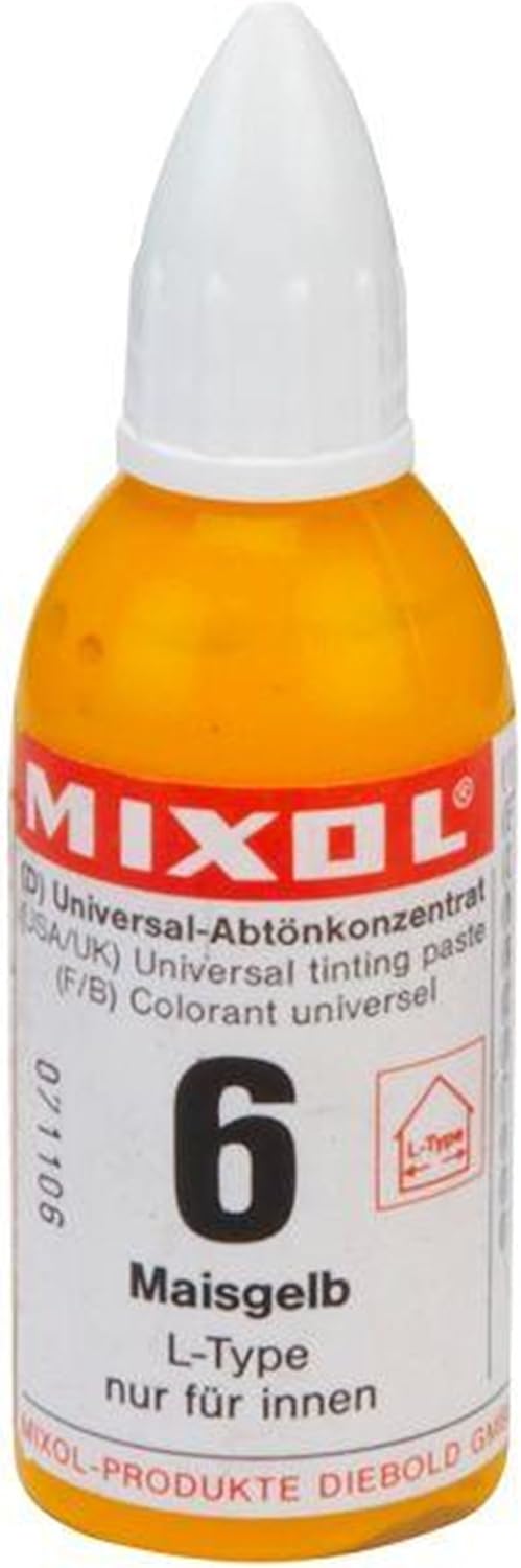 Mixol Universal Tints, Maize Yellow, #06, 20 Ml