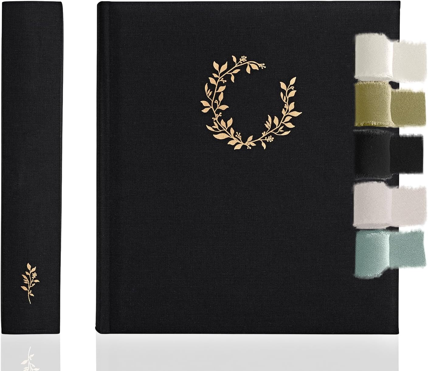 Premium Scrapbook Album – Photo Album with Writing Space – 100 Pages for Multiple Sizes 4x6, 5x7, 6x8, 8x10 – Holds 500 Photos – Wedding, Baby, Travel & Family Memories