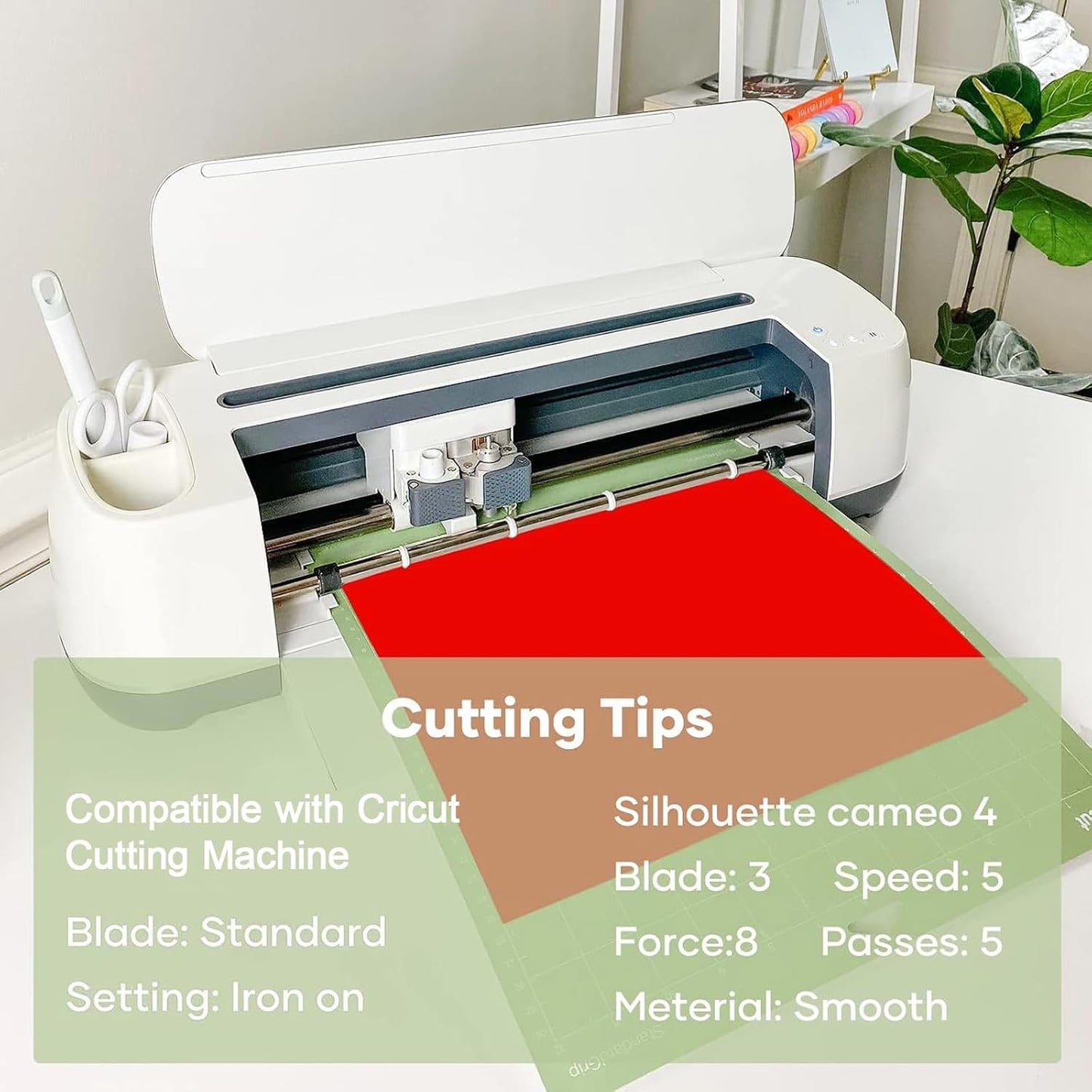 HTVRONT Red Heat Transfer Vinyl Bundle: 20 Pack 12" x 10"in Iron on HTV for T-Shirt, Compatible with Cricut Cutting Machine, Silhouette Cameo or Heat Press Machine