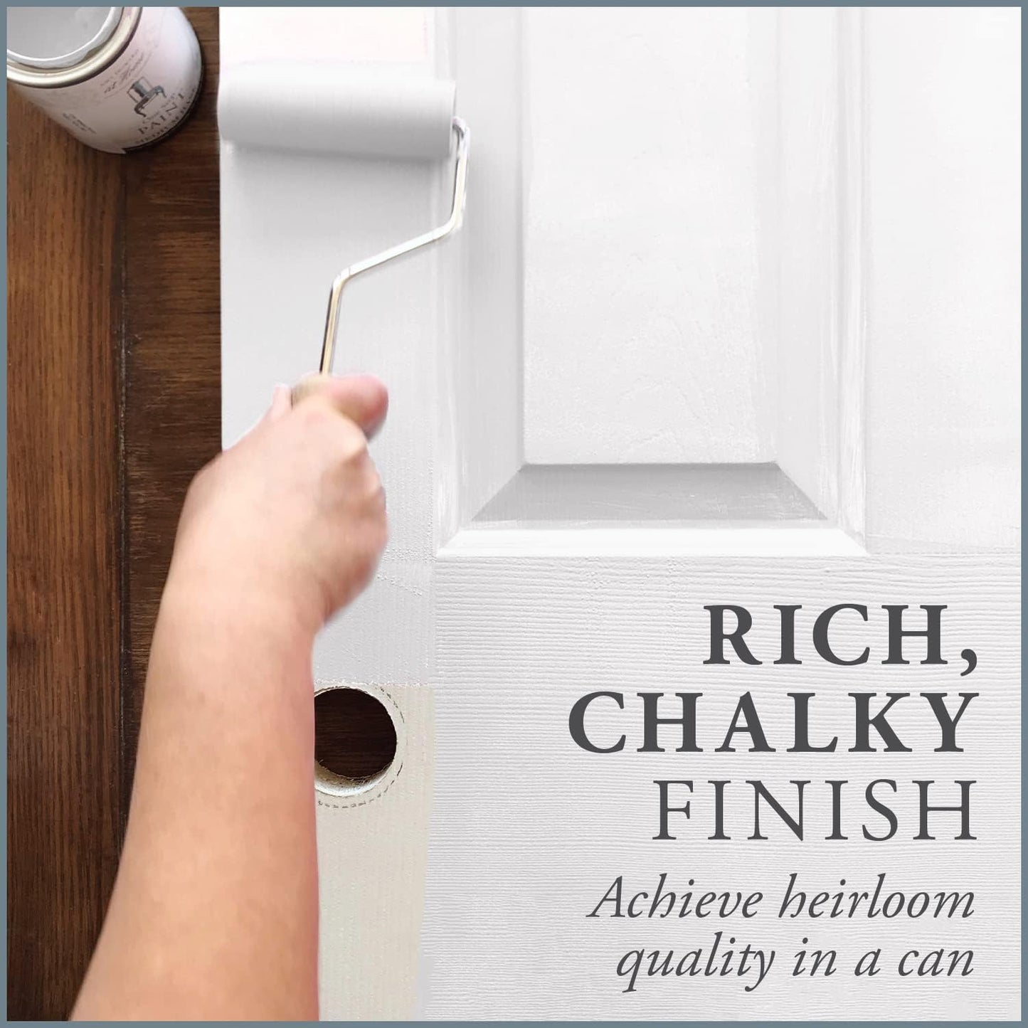 AMY HOWARD AT HOME Chalk-Based One Step Paint for Furniture, Cabinetry, Decor, Finish, and More | No Stripping, Sanding, or Priming | Ultra-Light Base | 16 Ounce | Stoneware