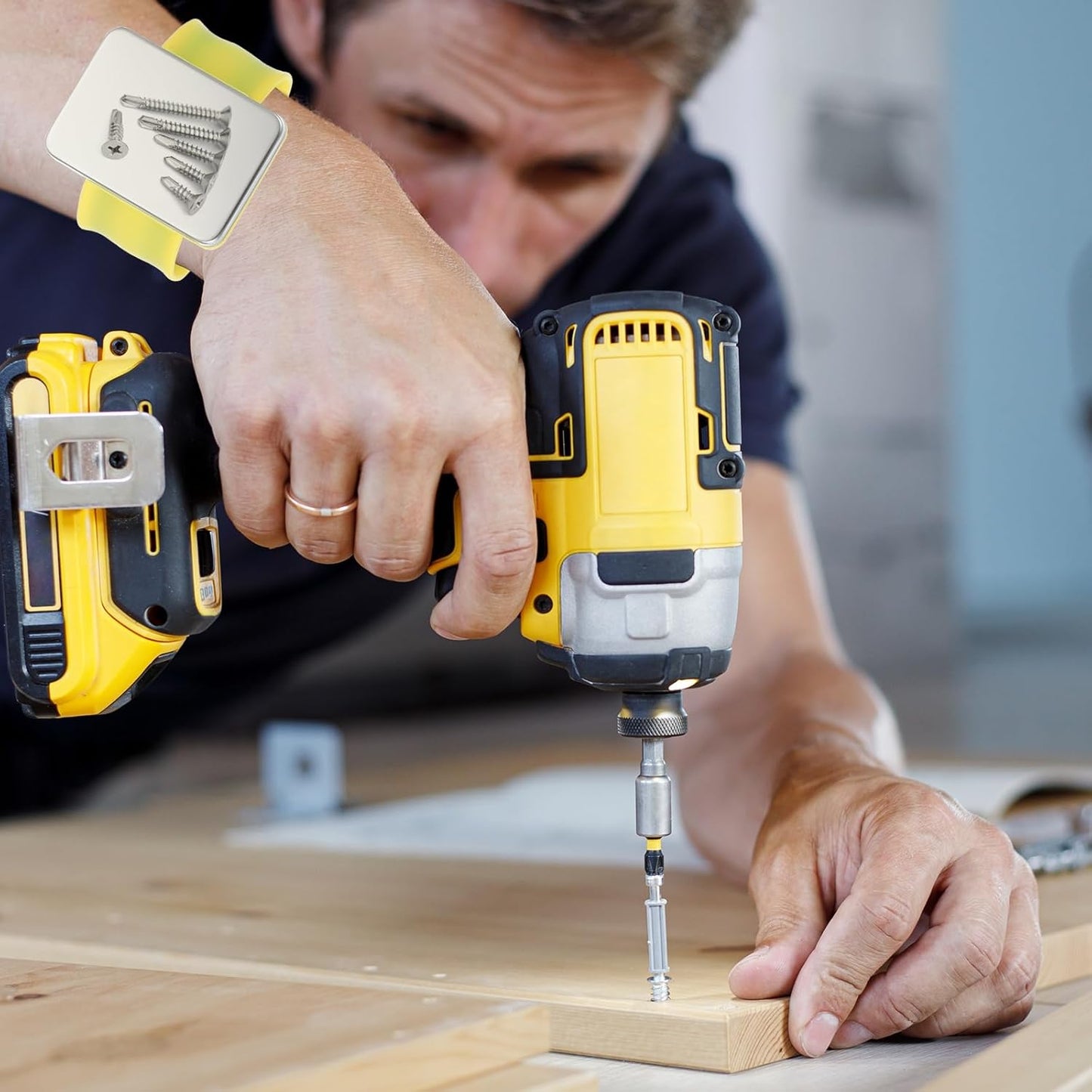 PATIKIL Magnetic Wrist Pin Cushions for Sewing, Magnetic Pin Cushion Magnetic Wrist Gel Band Holder Wristband Pincushion for Sewing Braiding Quilting Hair Clips, Rose Red