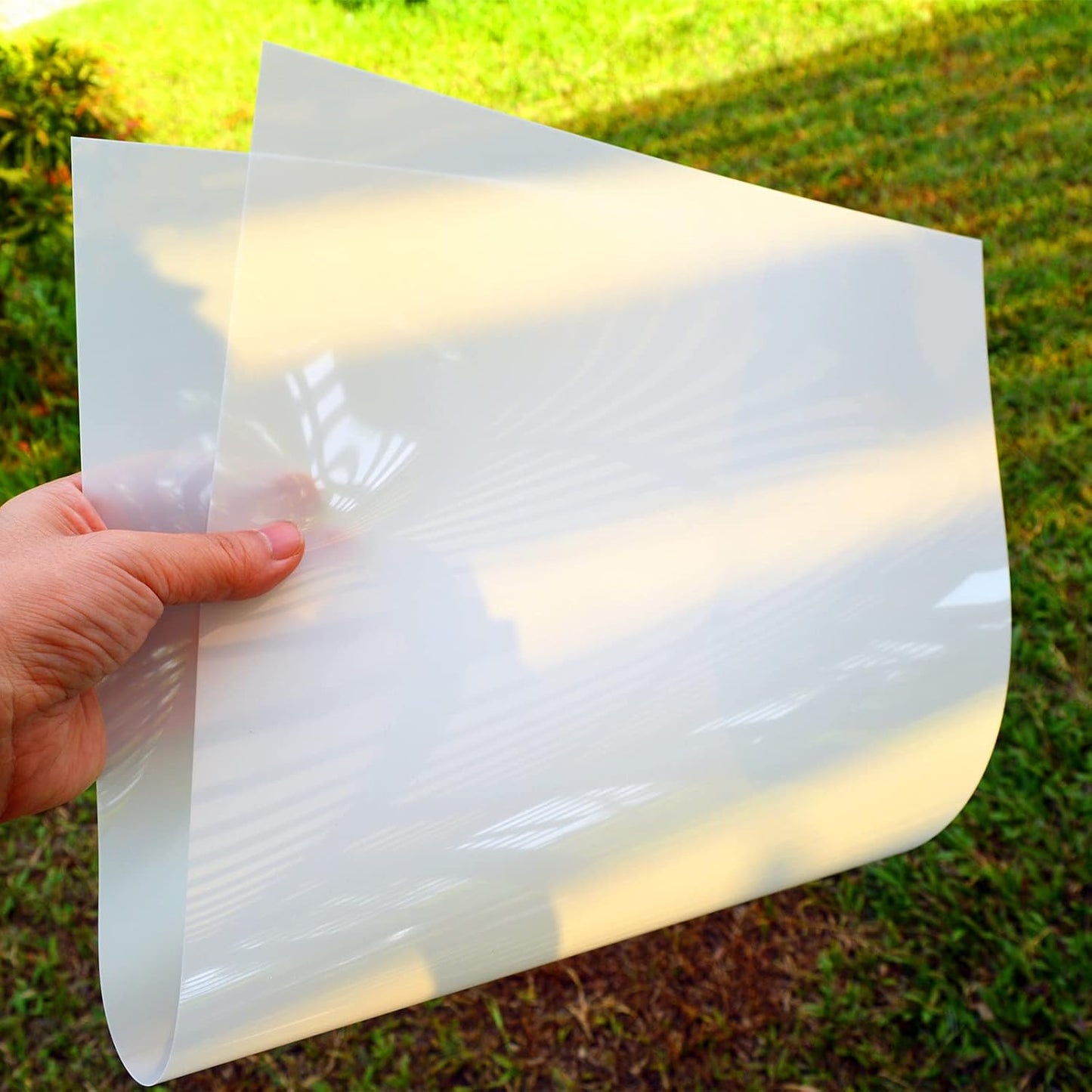 Mylar Blank Stencil Sheet for Stencil Cutting,Craft Translucent 12 x 24 inch 8 Sheets 10 mil Acetate Template Material (8 Sheets, 10mil)