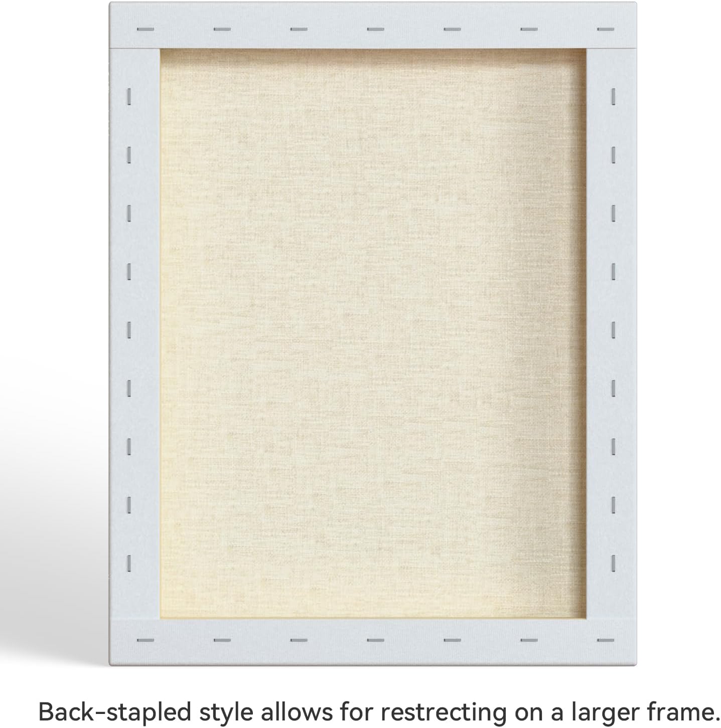 PHOENIX 16x20 Inch 2 Pack Gallery Canvas - 1.5 in Thick Large Canvases for Painting - Deep Edge 100% Cotton 11 Oz. Gesso Primed White Blank Professional Canvas Oil & Acrylic Paints