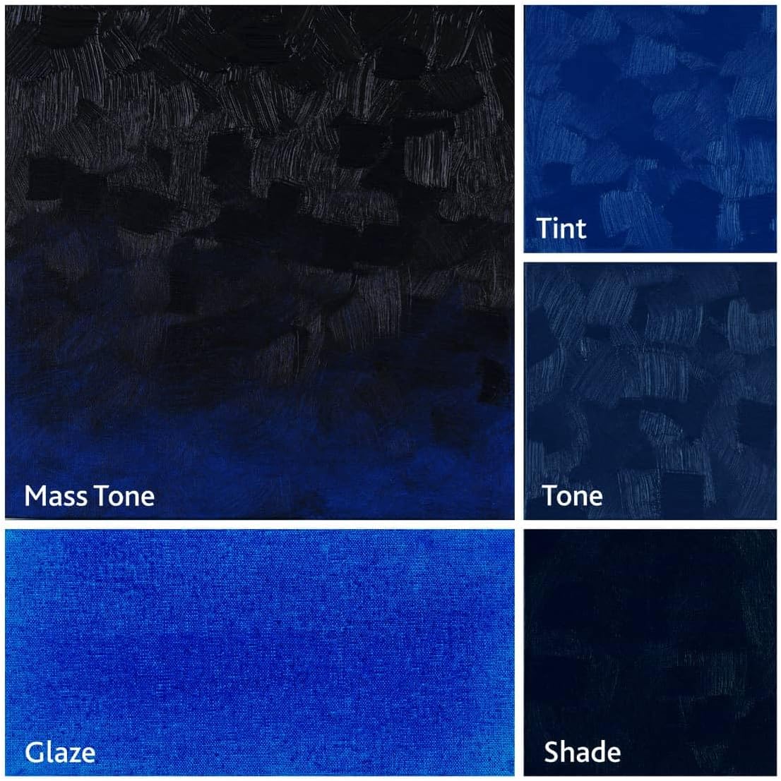 Tusc & Pine Artist Oil Paint - Prussian Blue, 40 ml, Non-Yellowing, Rich & Creamy Consistency, Maximum Pigment Load, Small Batch Milled Oil Paints Made in the USA for Professional Artists