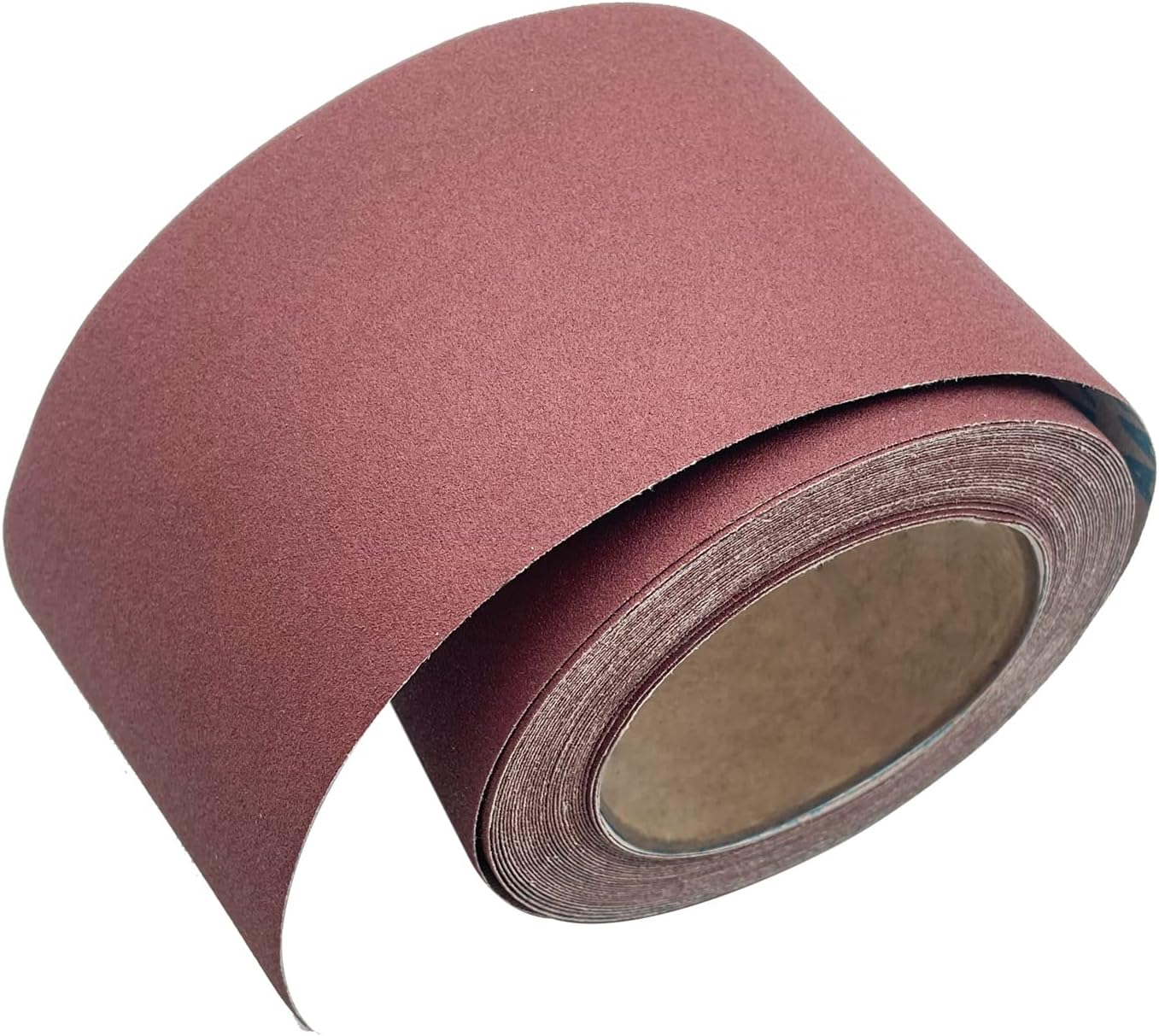 180 Grit Emery Cloth Roll, 4.5 Inch Wide 32.8 Ft Long (Equals 1/4 Sheet Sandpaper 71 Pcs) Abrasive Sandpaper Rolls for Metal Automotive Wood Furniture Sanding Paper Drum Palm Sander (180 Grit)