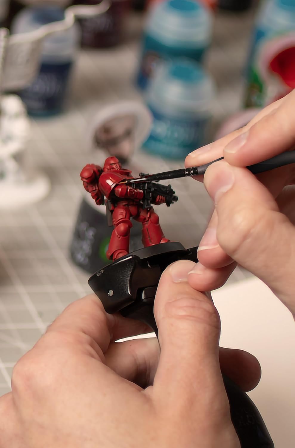 Miniature Paint Brushes Set of 13, Detail Brushes for Acrylic, Oil, Watercolor, Nail Art, Mixed Media Art, Model Painting, Miniature Painting, Face & Fantasy Art, Paint by Numbers Kit