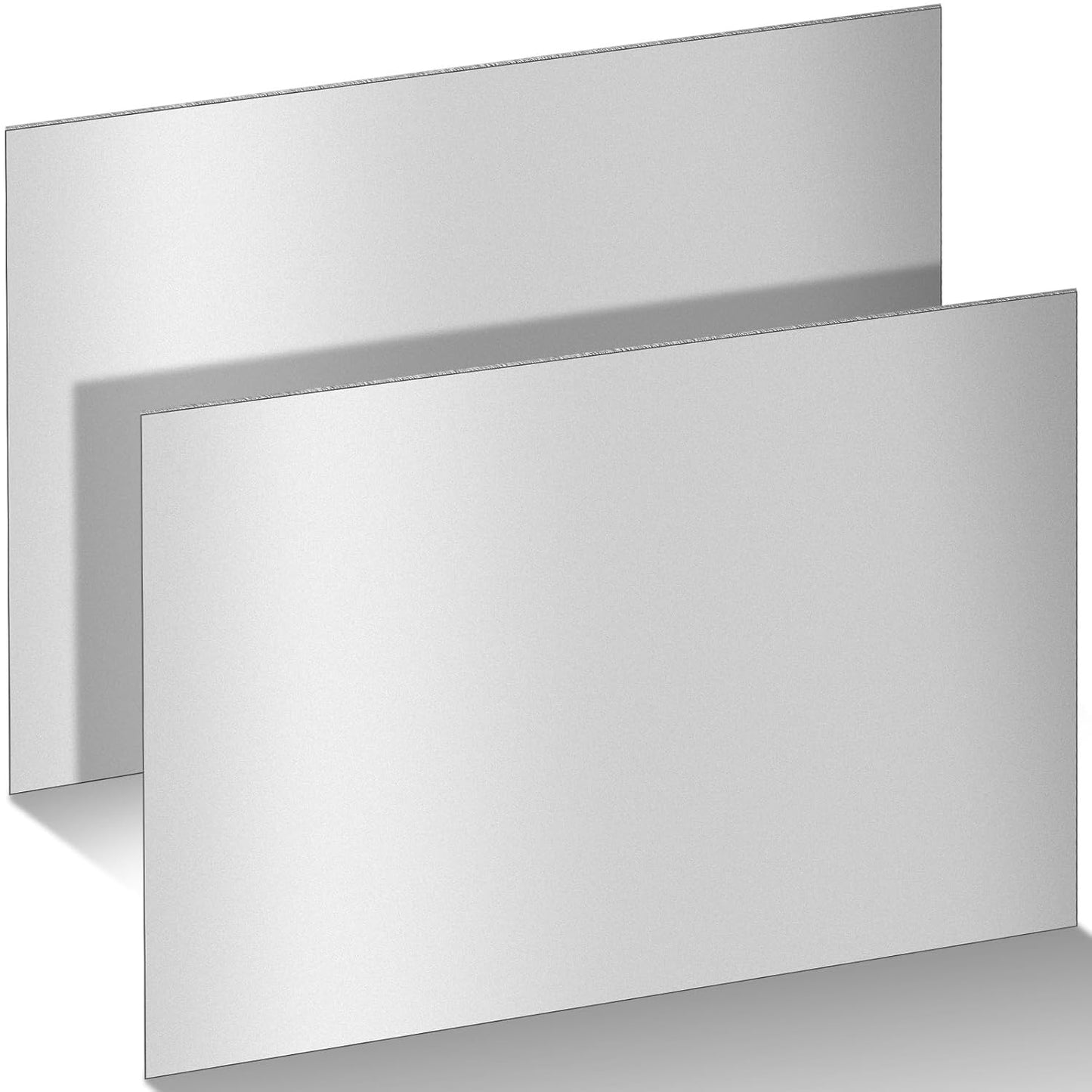 2 Pcs 16 Gauge Metal Steel Sheet 12 x 9 in Mild Cold Rolled Plate 0.06 in (1.5mm) Thick Weldable Carbon Square Metal Panels for Outside Industrial DIY Use Projects Weld Accessories