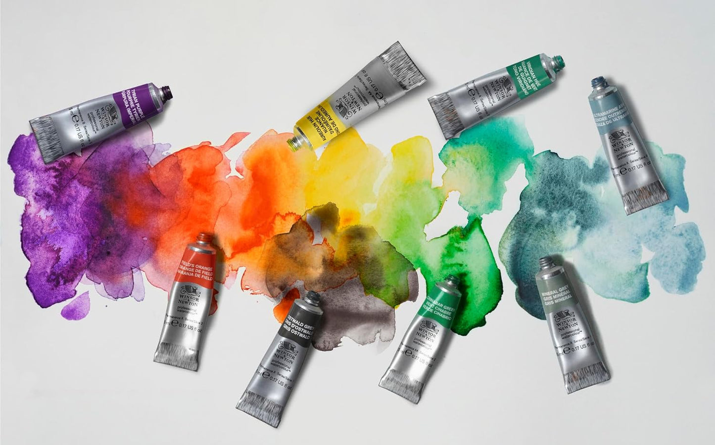 Winsor & Newton Professional Watercolour, Revival Collection, Half Pan, Cinnabar Green