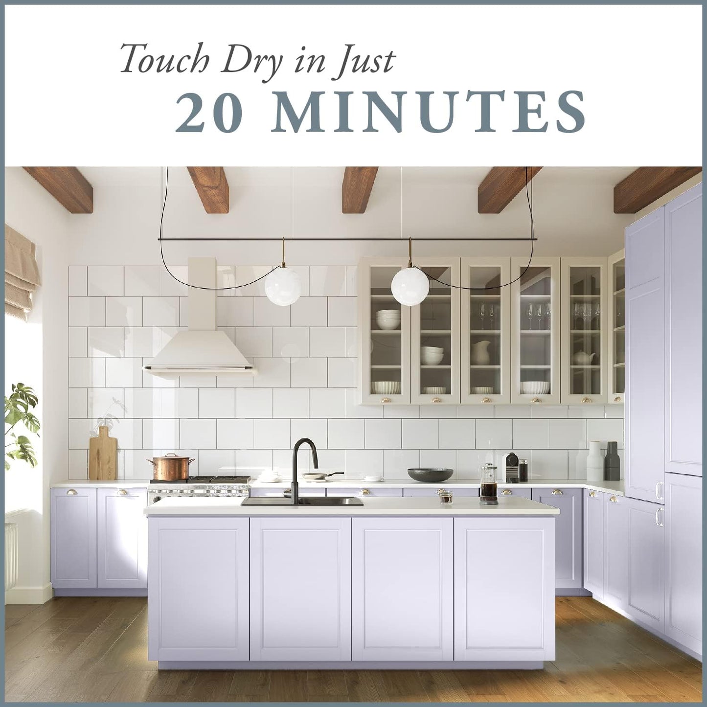 AMY HOWARD AT HOME Chalk-Based One Step Paint for Furniture, Cabinetry, Decor, Finish, and More | No Stripping, Sanding, or Priming | Ultra-Light Base | 32 Ounce | Chelsea Square