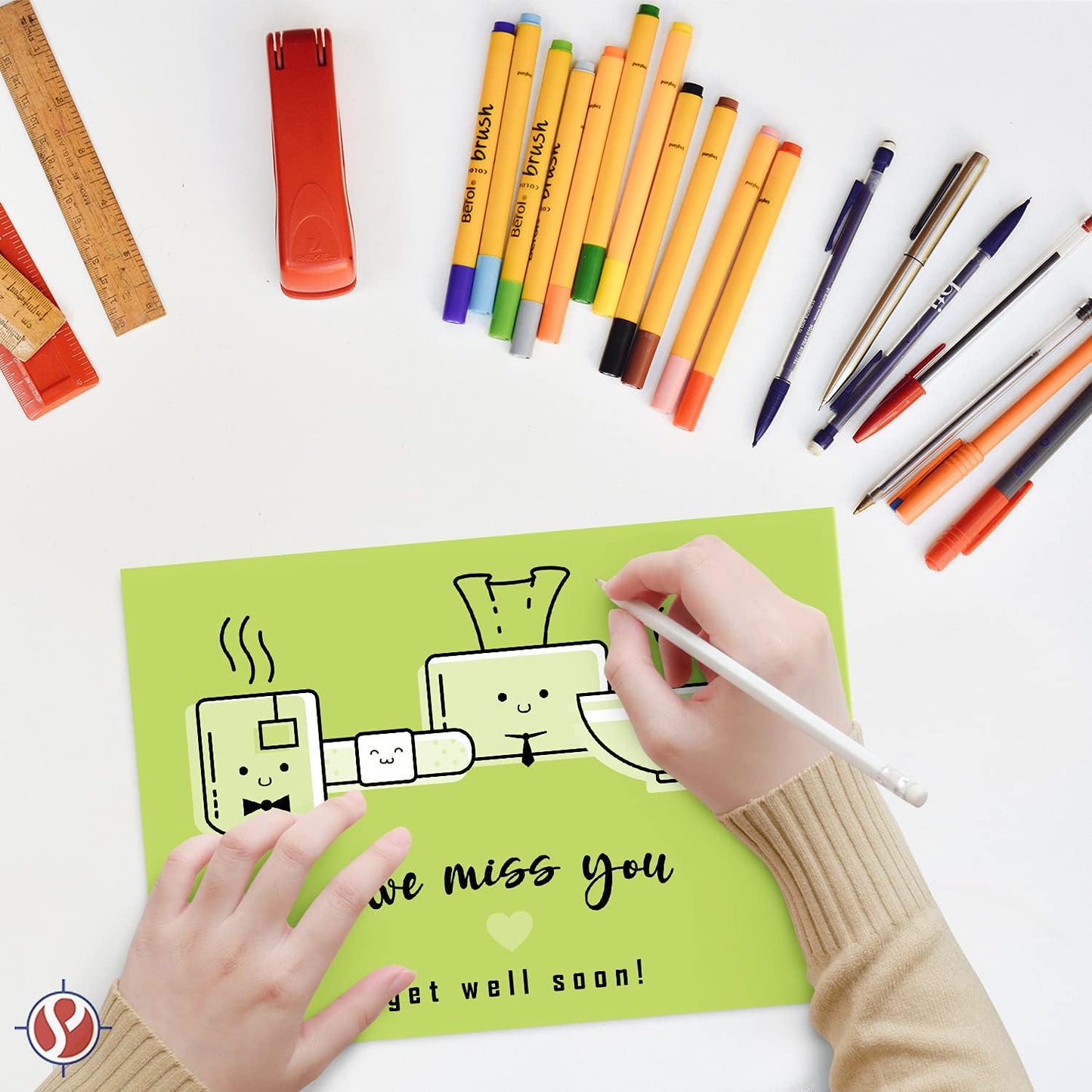 8.5 x 11" Ultra Lime Color Paper Smooth, for School, Office & Home Supplies, Holiday Crafting, Arts & Crafts | Acid & Lignin Free | Regular 20lb Paper - 100 Sheets