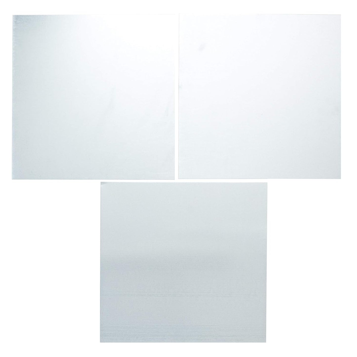 EAGLE 1: 12" x 12" 26 Gauge Sheet Metal Squares (3 Pack Per Order, Multiple Colors) Great for Arts, Crafts, DIY Home or Work Projects (12" X 12", Galvanized)