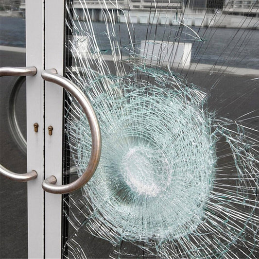 UV 99% Security and Safety 4 Mil Clear Window Film Shatterproof Anti Shatter Tempered Glass Film for Home and Office Windows (Clear, 30 in x 50 FT)