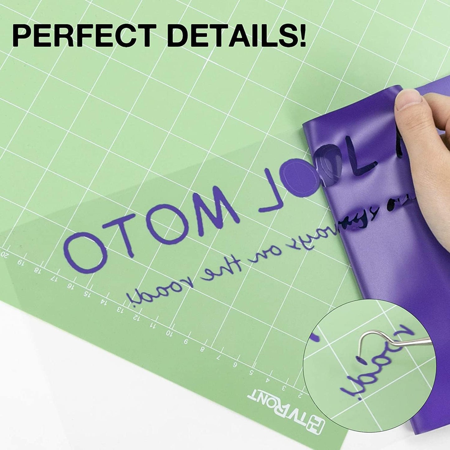 HTVRONT HTV Heat Transfer Vinyl - 12" x 8ft Purple HTV Vinyl for Shirts, Iron on Vinyl for All Cutting Machine - Easy to Cut & Weed for Craft Design (Purple)