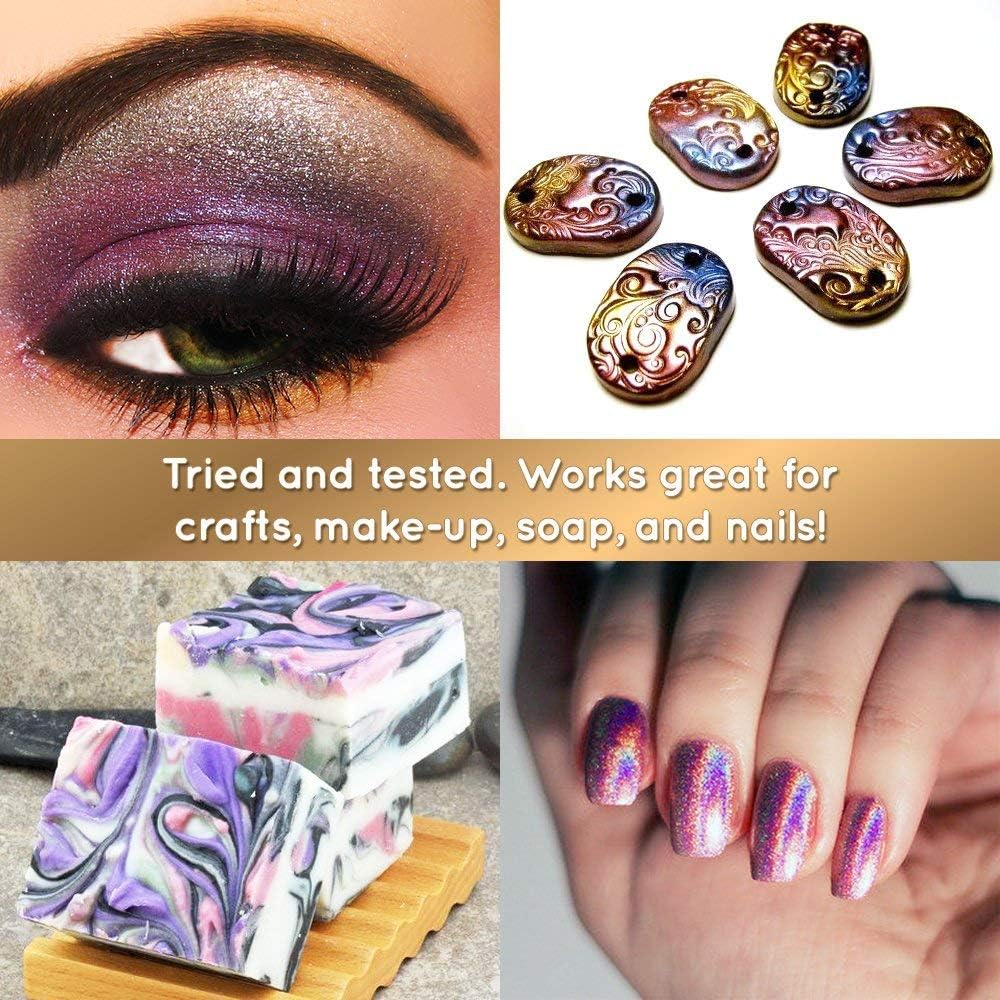 SEISSO Lavender Purple Mica Powder for Epoxy Resin 1.7 oz /50g Powdered Pigment for Soap Colorant Bath Bomb Dye, Cosmetic Grade for Lip Gloss, Acrylic Nails Polish, Craft Projects