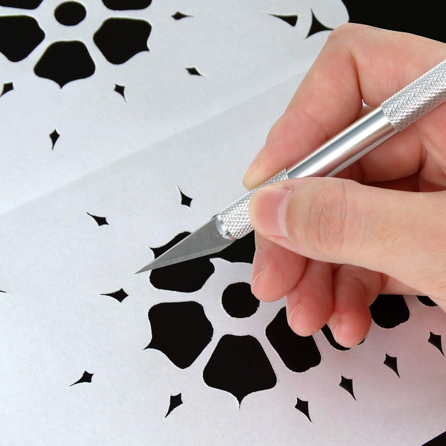 15 Pack Exacto Knife Set, Hobby Knife, Back to School Supplies Craft Knifes Kit for Art, Carving, DIY, Scrapbooking, Art, Cutting, Stencil(Muliticolor)