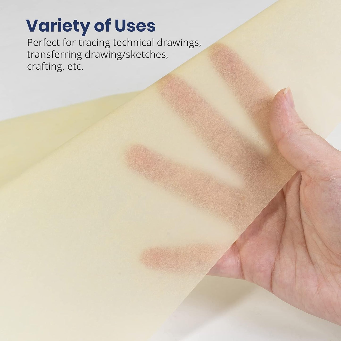 Pacific Arc Tracing Paper Roll, Yellow, 14 Inch x 50 Yard Roll