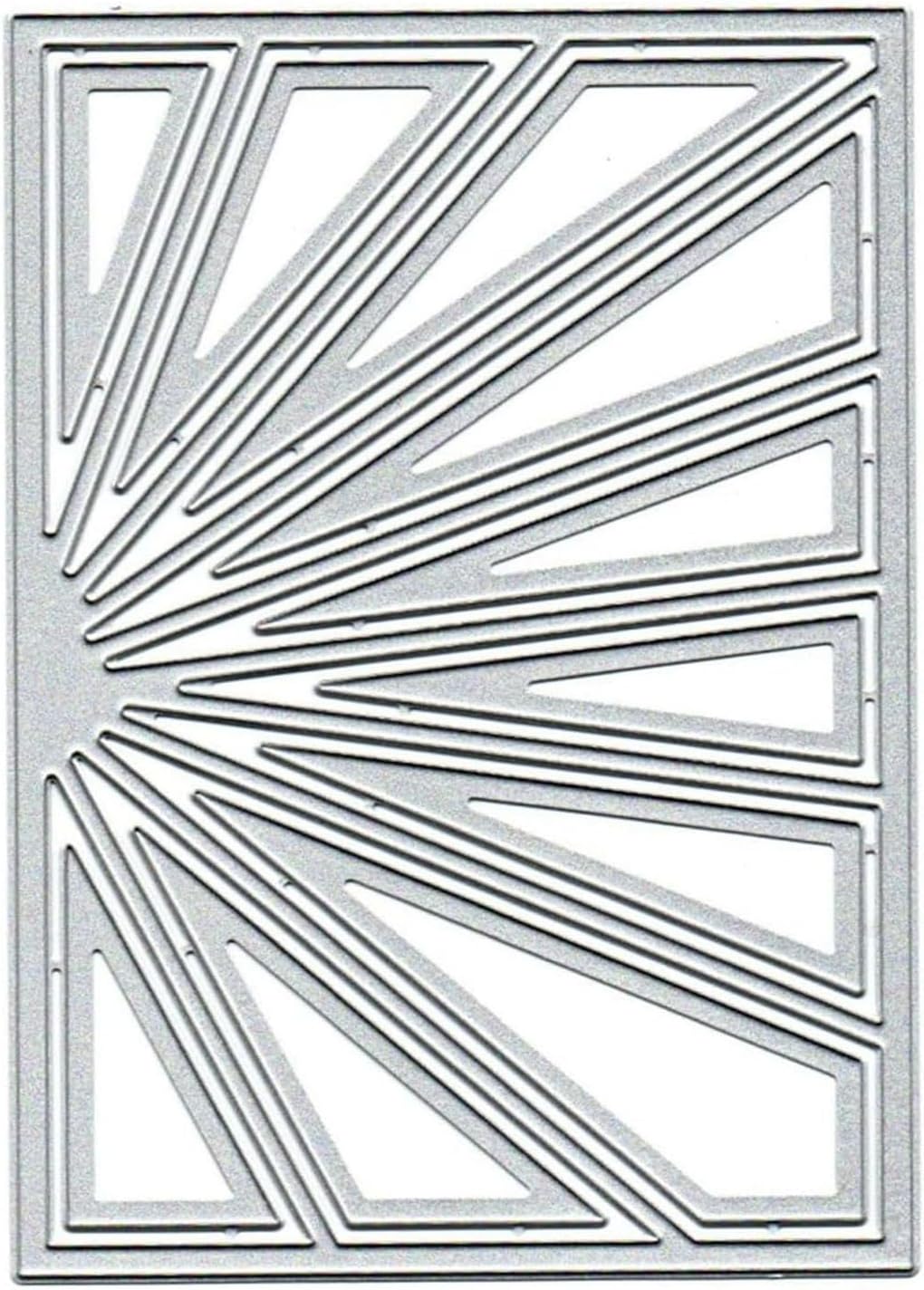 Cutting Dies Metal Stencils Scrapbooking Tools Flowers Lace Frame DIY Embossing Template for Paper Card Making Album Arts Crafts Supplies (Sun Frame-14x10cm)