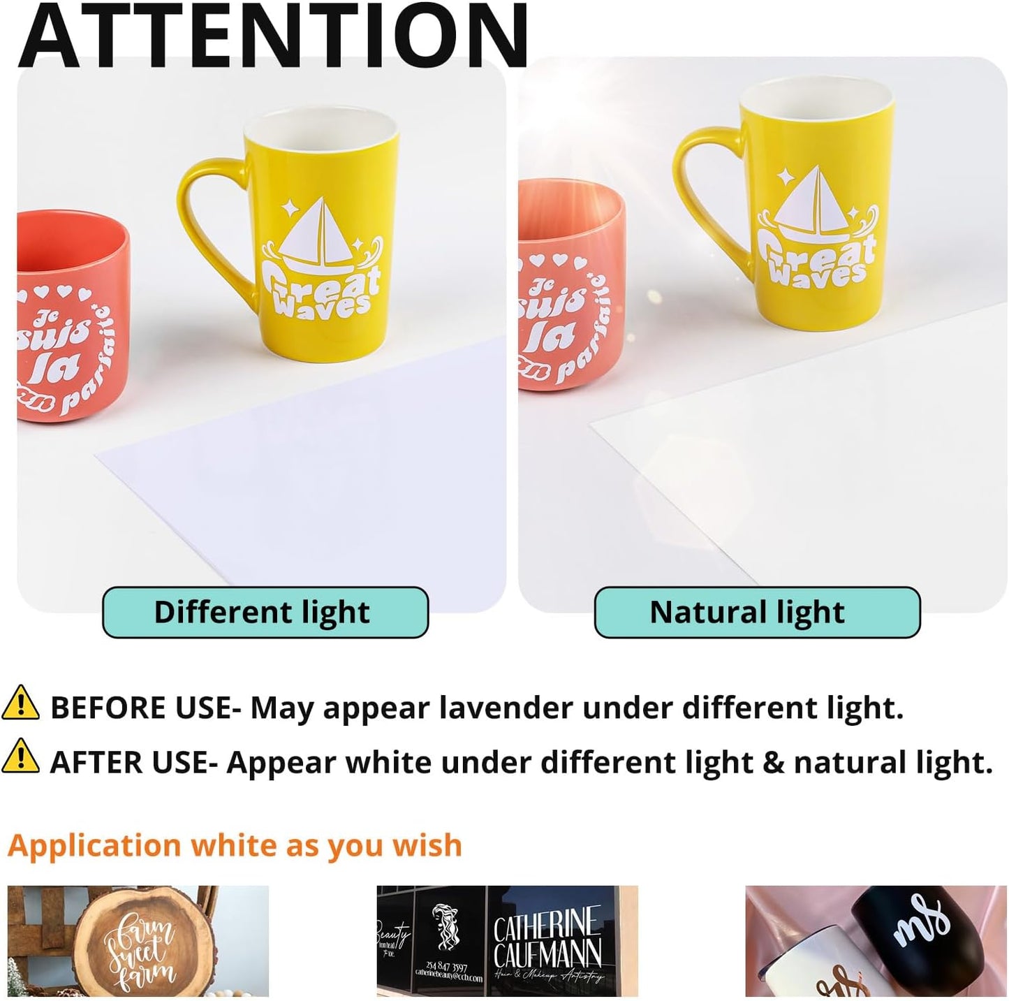 HTVRONT Black & White Permanent Vinyl for Cutting Machine - 14 Pack 12" X 12" Glossy Adhesive Vinyl, Permanent Vinyl Sheets for Craft Projects, Permanent Adhesive Vinyl, Silhouette Cameo