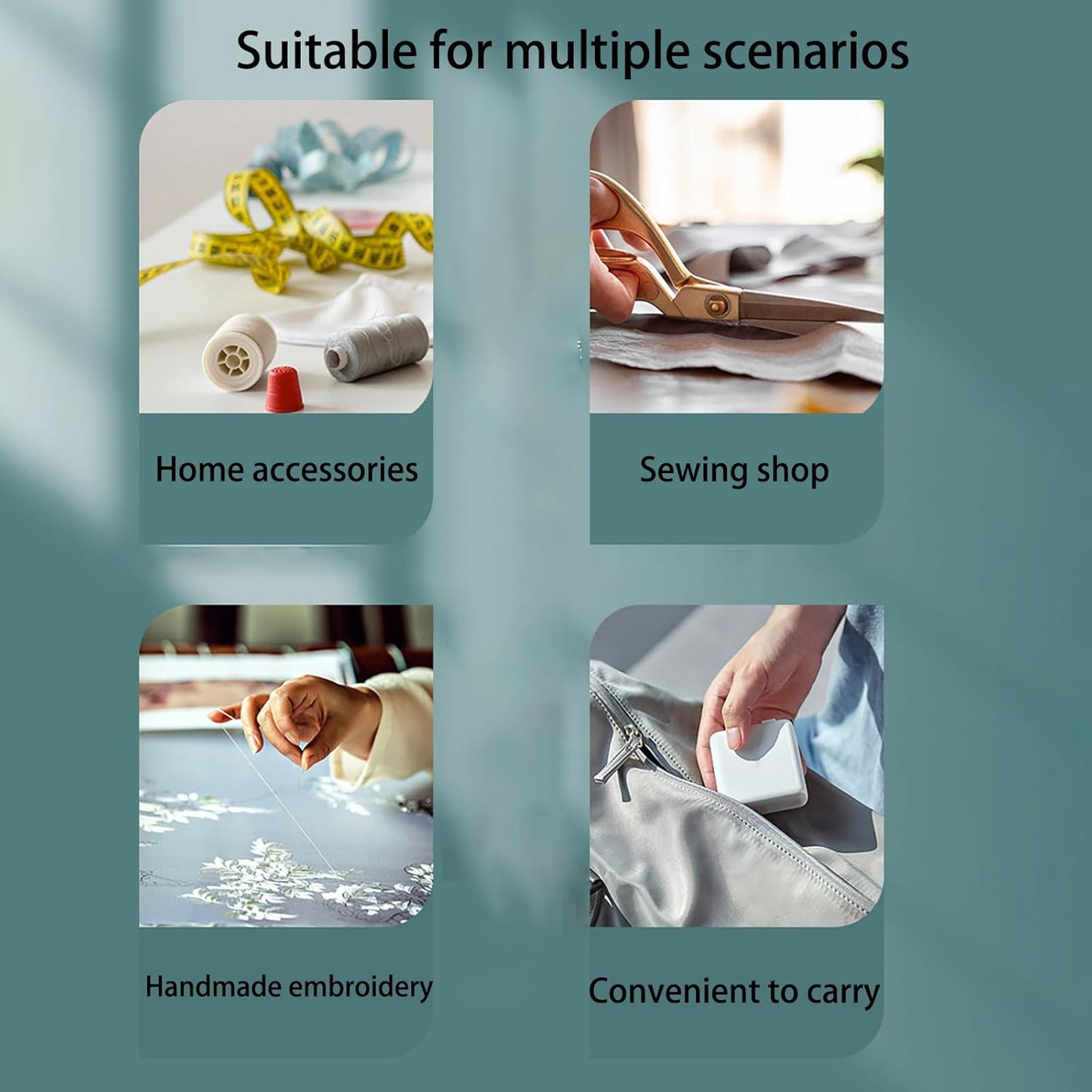 Automatic Needle Threader - 2025 New Plastic Quick-Loop Device for Hand Sewing, Embroidery, & Cross-Stitch Crafts, Universal Compatibility Across Various Sewing Machines (6)