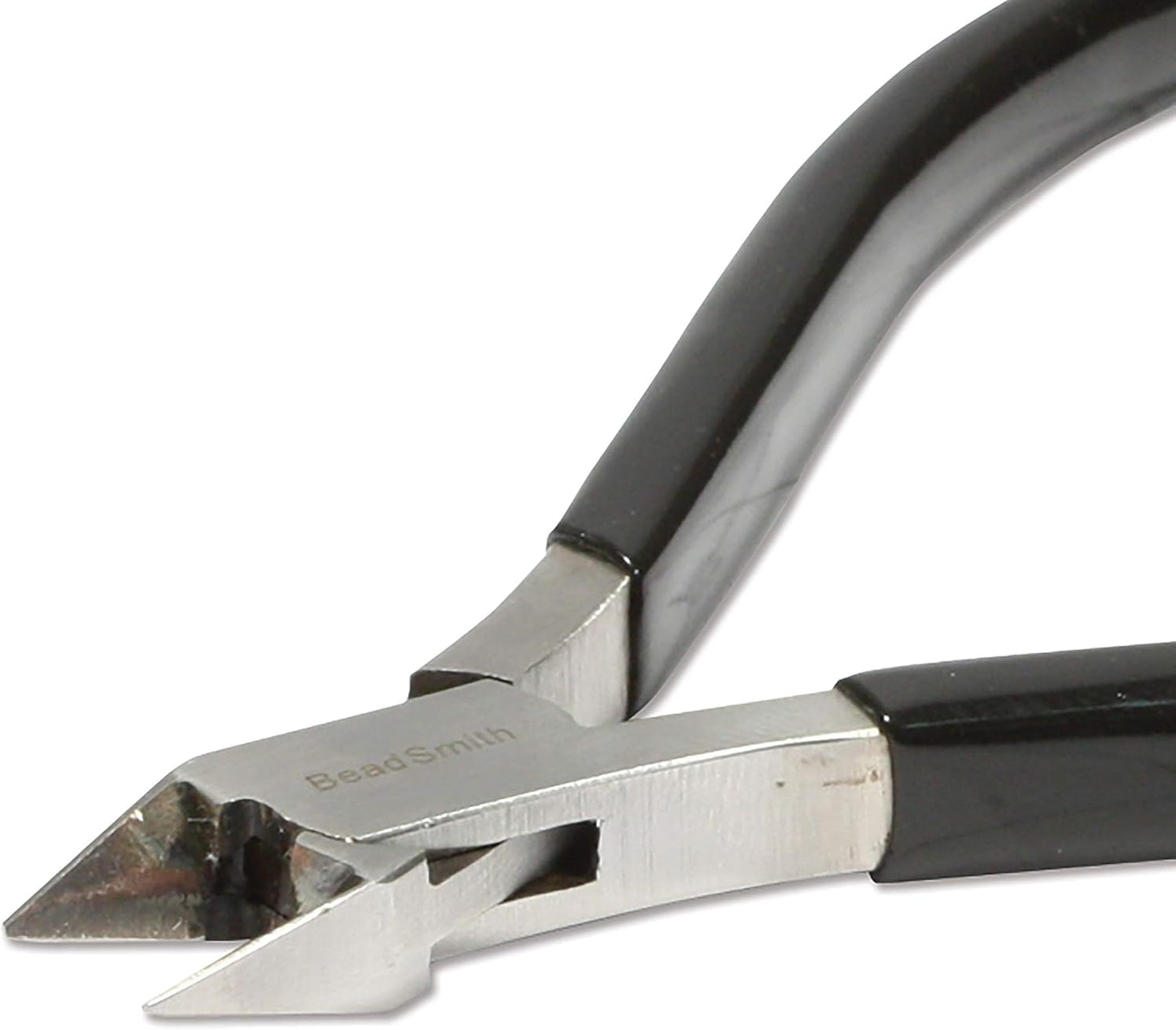 The Beadsmith Side Cutter – Extra Fine Tips – 4.5 inches (114mm) – PVC Grip Handle with Double Leaf Springs – Jewelry Making Tool for Creating Bracelets, Earrings and Necklaces